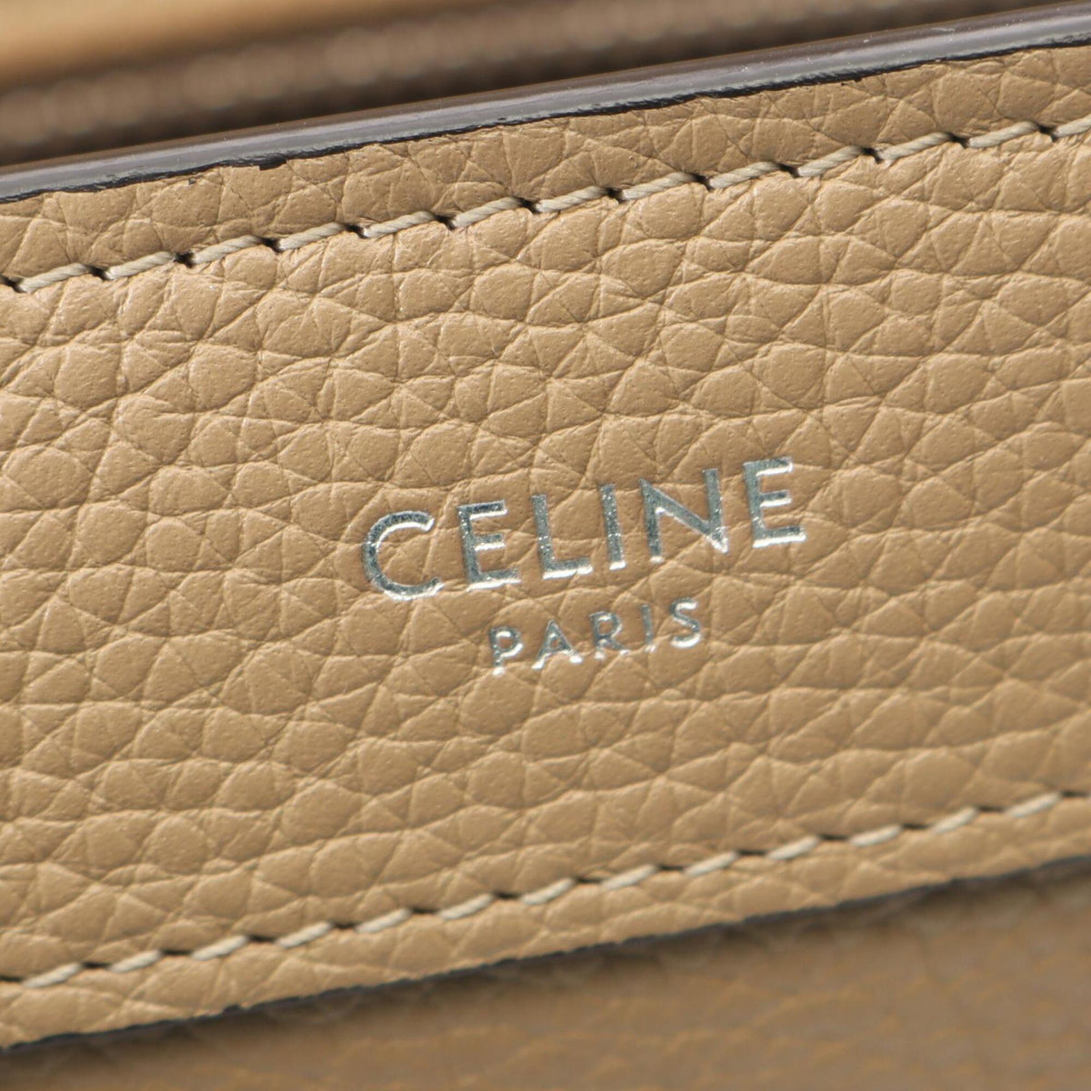 Celine Beige Leather Handbag (Pre-Owned)
