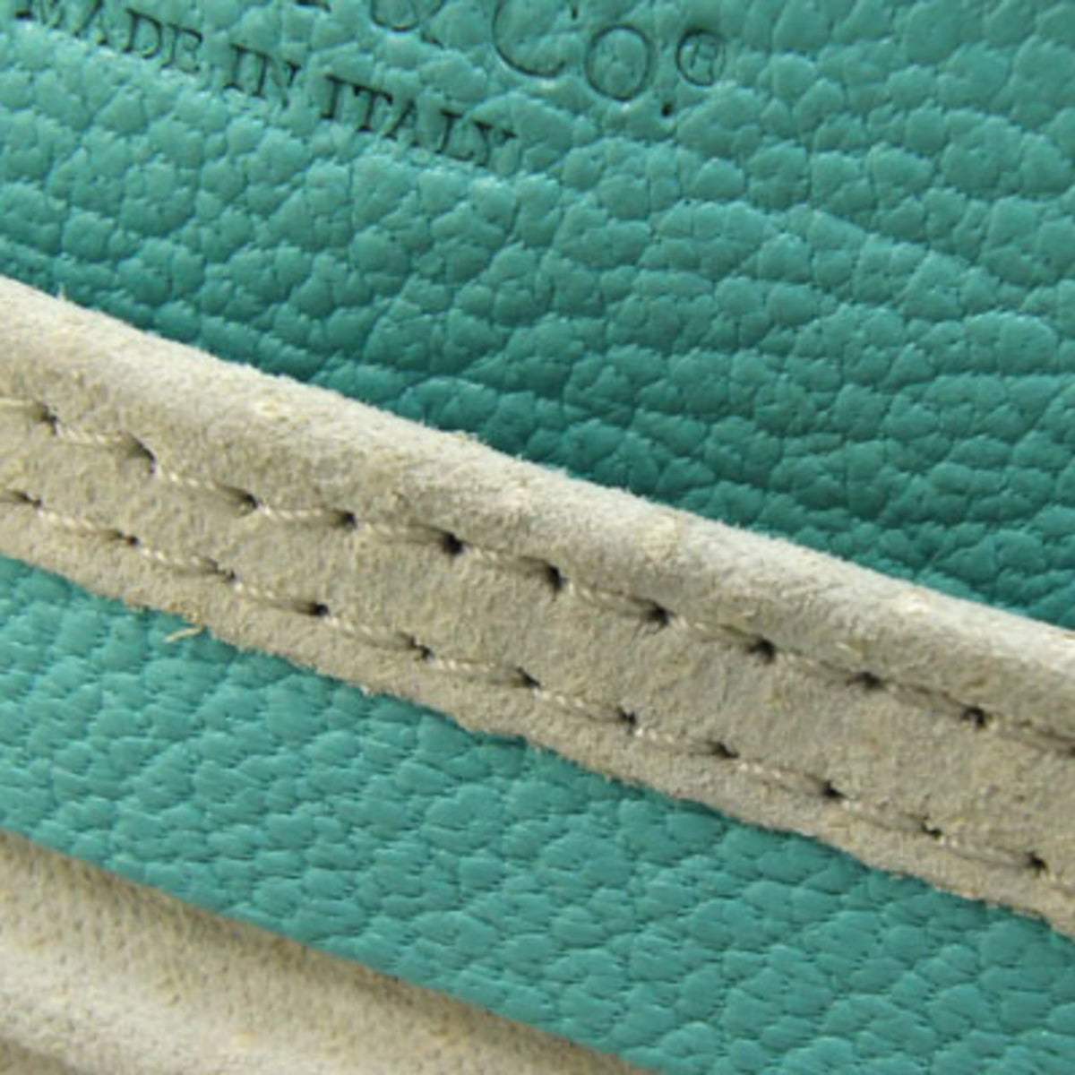 Tiffany Tiffany Blue Leather Pouch (Pre-Owned)