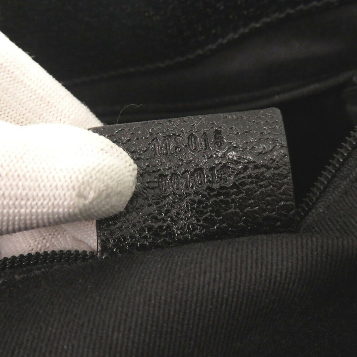 Gucci Black Gg Canvas Handbag Tote Bag (Pre-Owned)