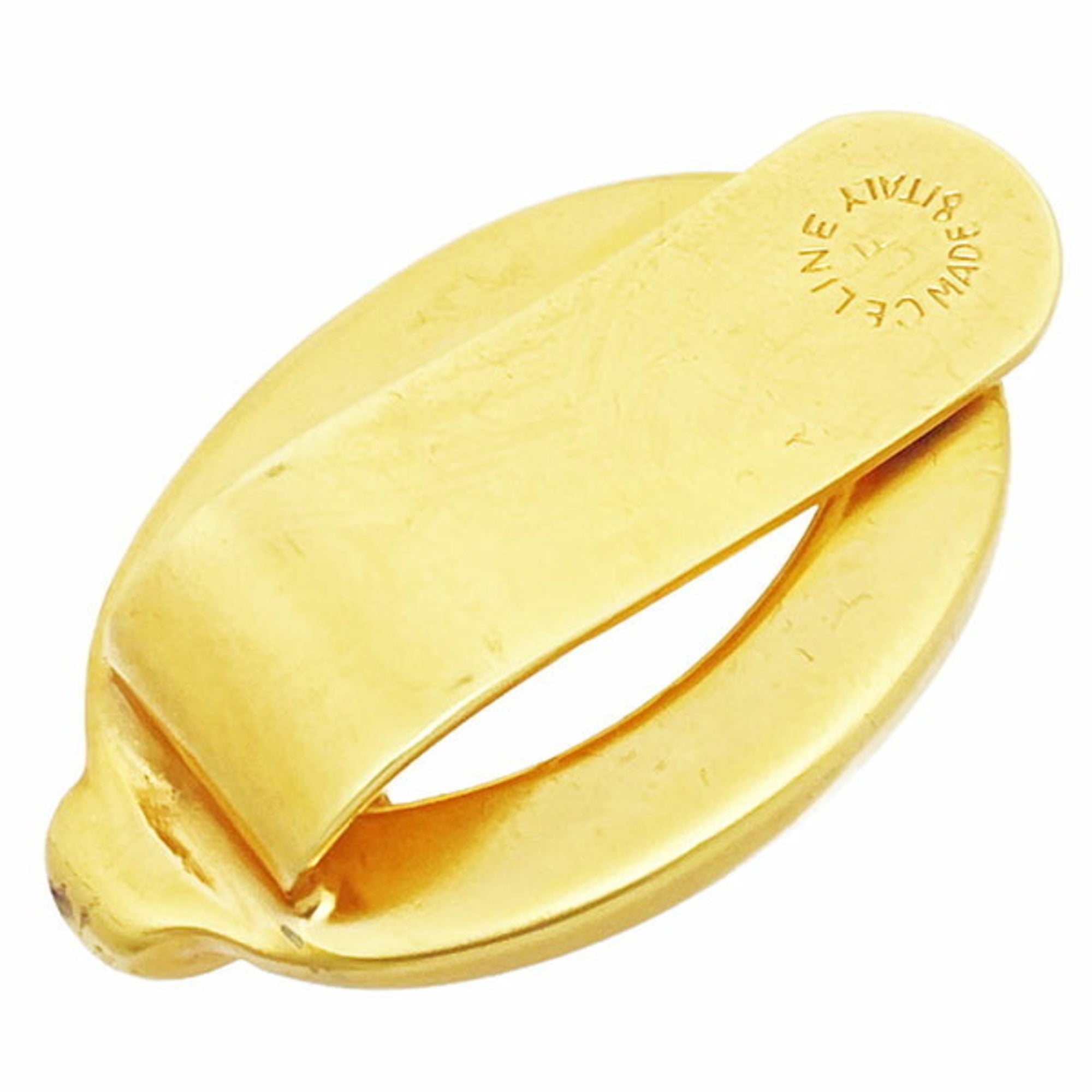 Celine Gold Metal Money Clip (Pre-Owned)