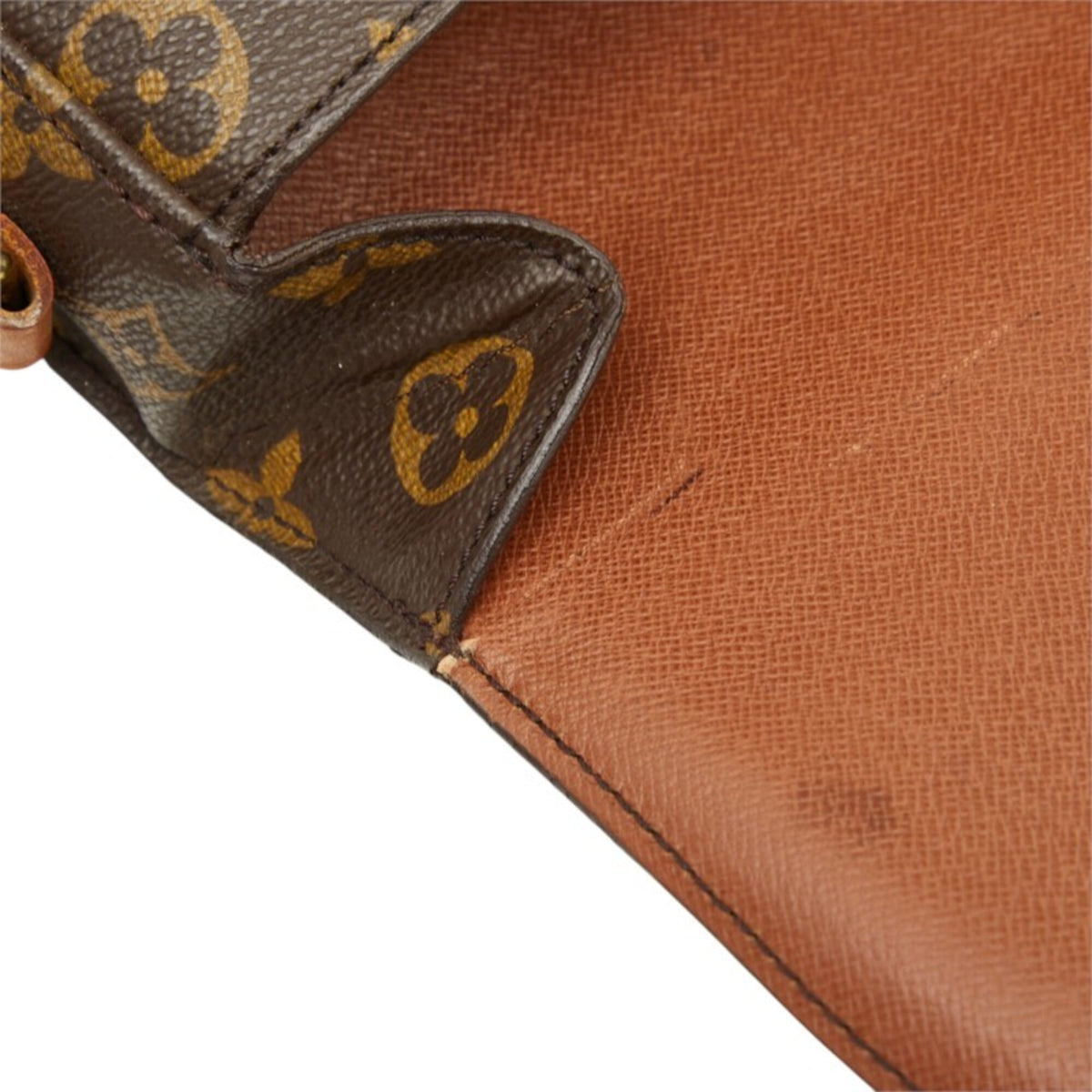 Louis Vuitton Brown Pvc Leather Shoulder Bag (Pre-Owned)