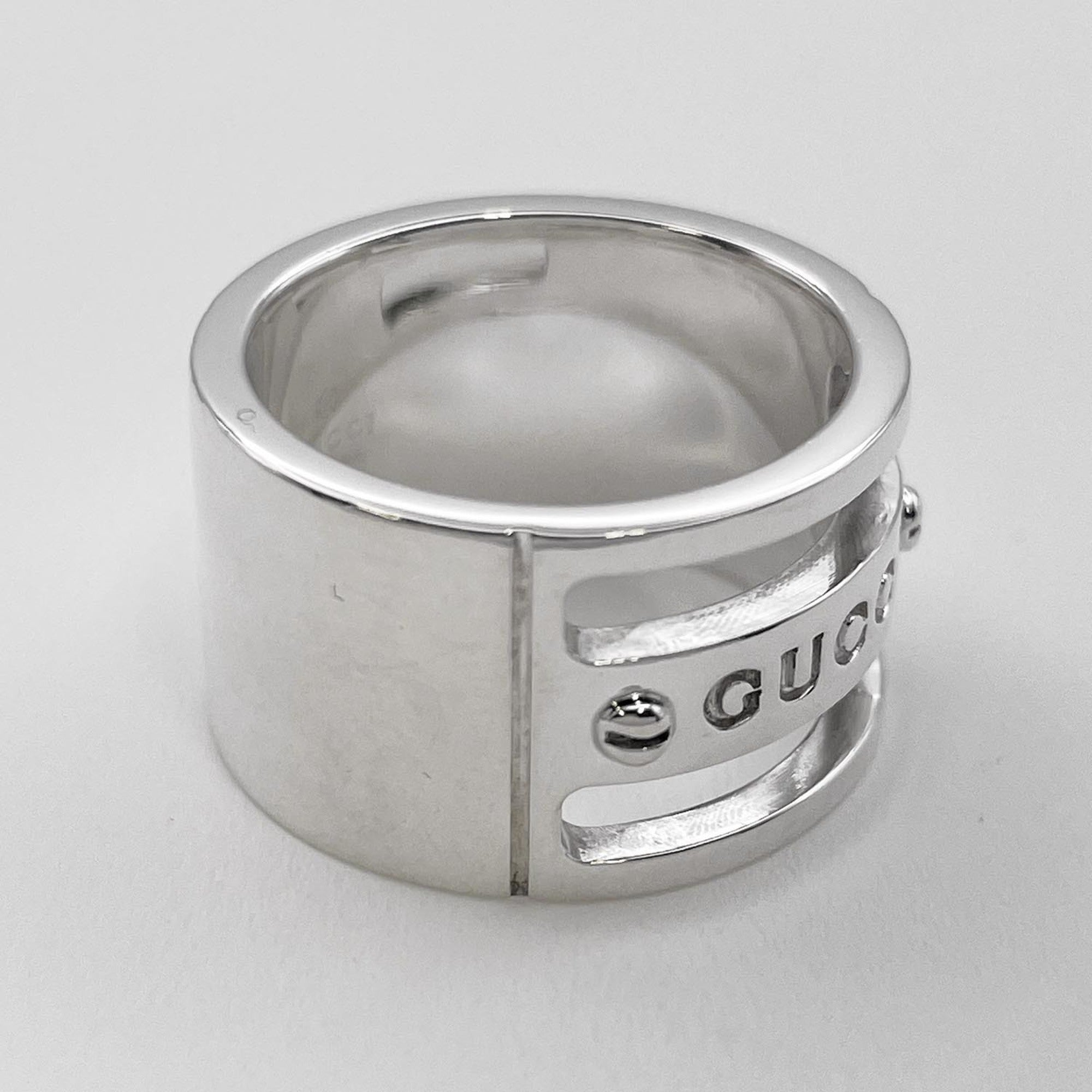 Gucci Silver Silver 925 Band Ring (Pre-Owned)