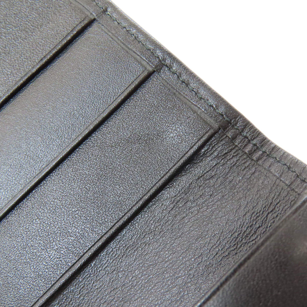 Dunhill Black Leather Long Wallet (Bi-Fold) (Pre-Owned)