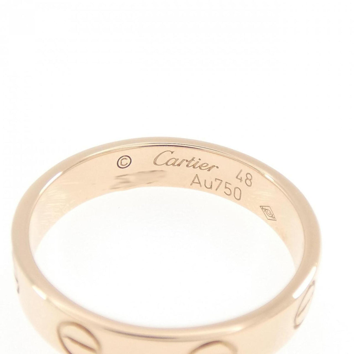 Cartier Pink Gold (18K) Band Ring (Pre-Owned)