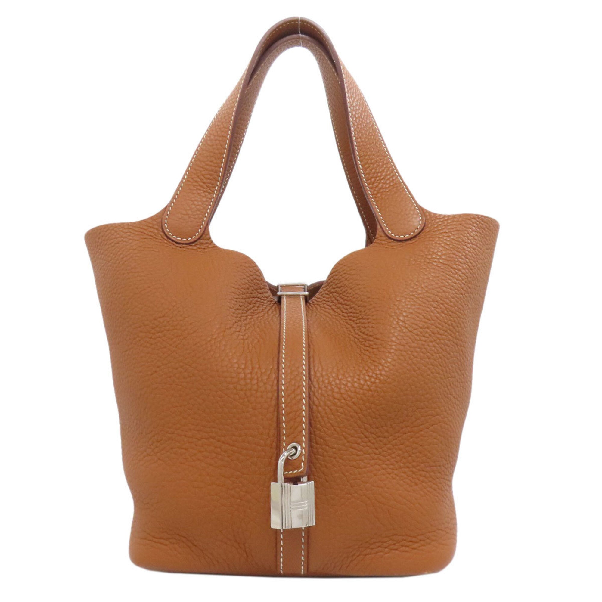 Hermes Gold Handbag (Pre-Owned)