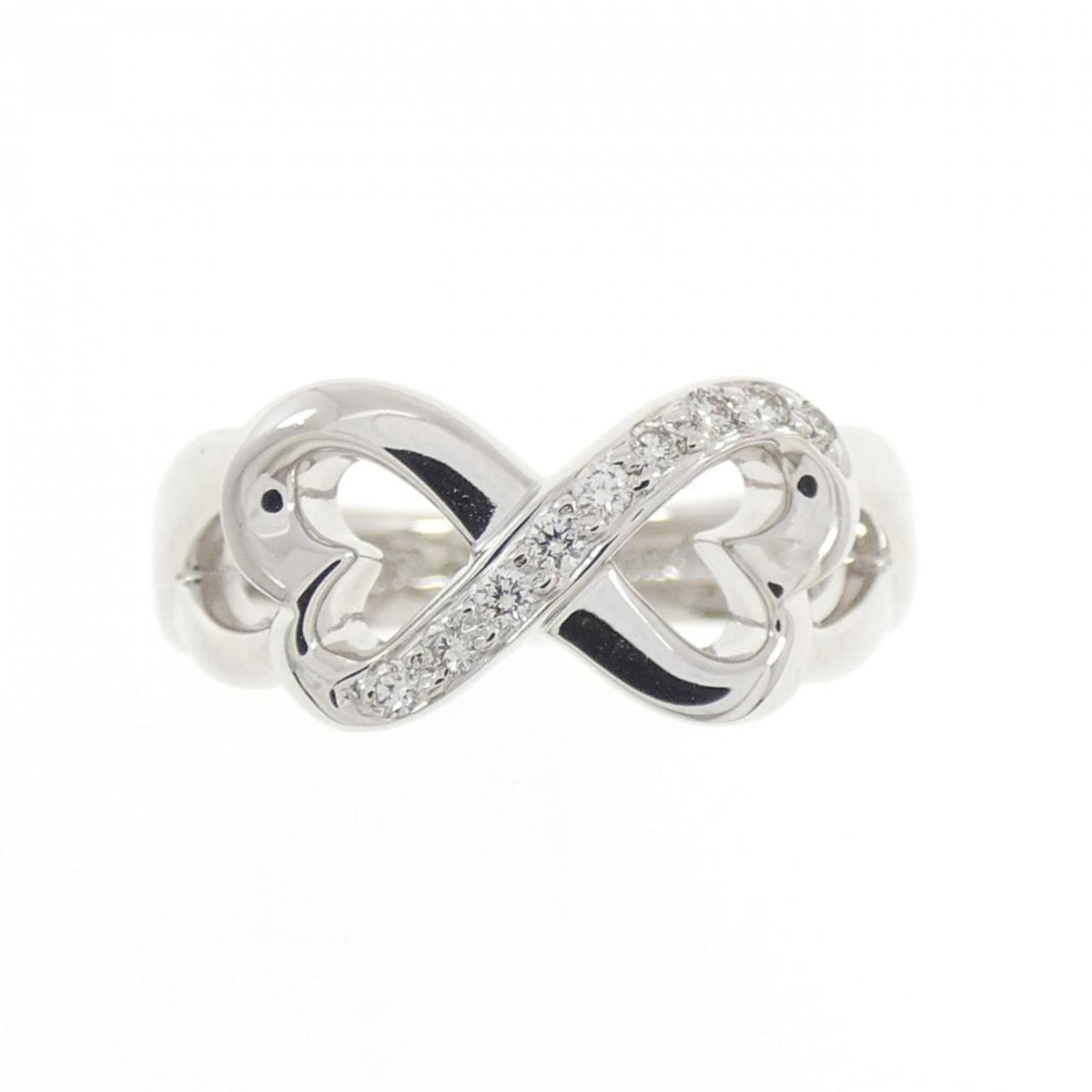 Tiffany White Gold (18K) Band Ring (Pre-Owned)