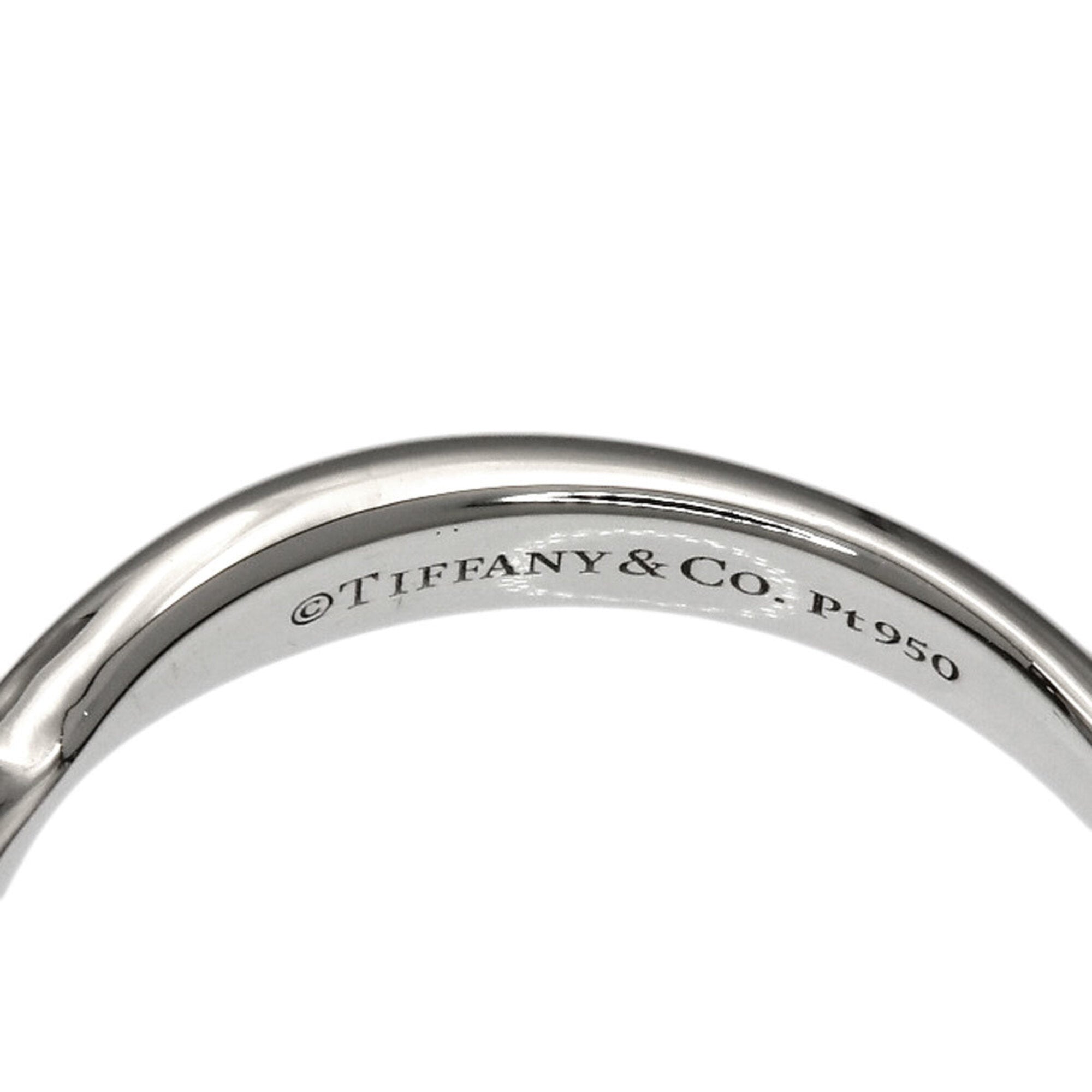Tiffany Platinum 950 Band Ring (Pre-Owned)