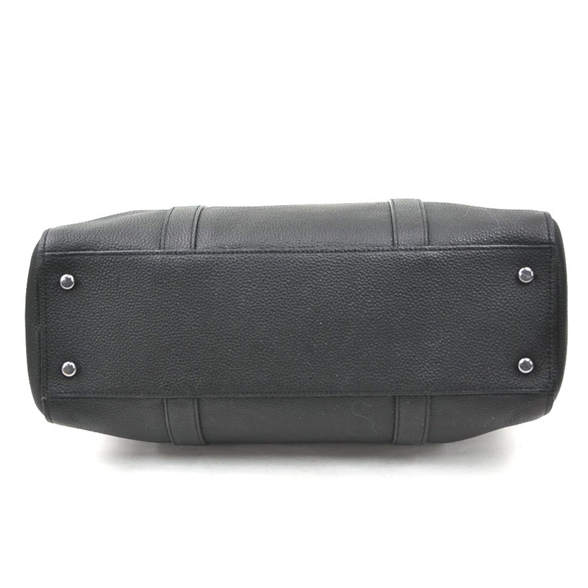Coach Black Leather Shoulder Bag (Pre-Owned)