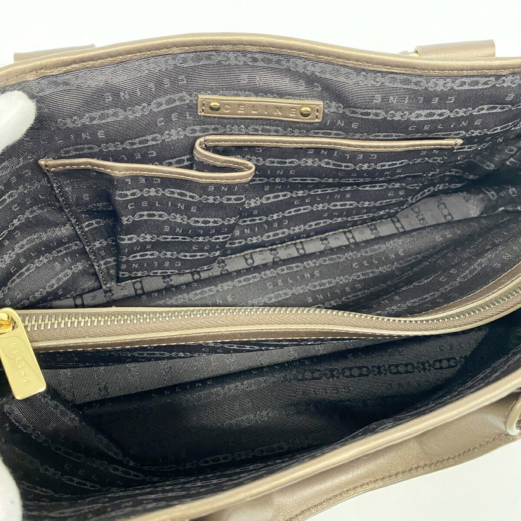 Celine Brown Suede Handbag (Pre-Owned)