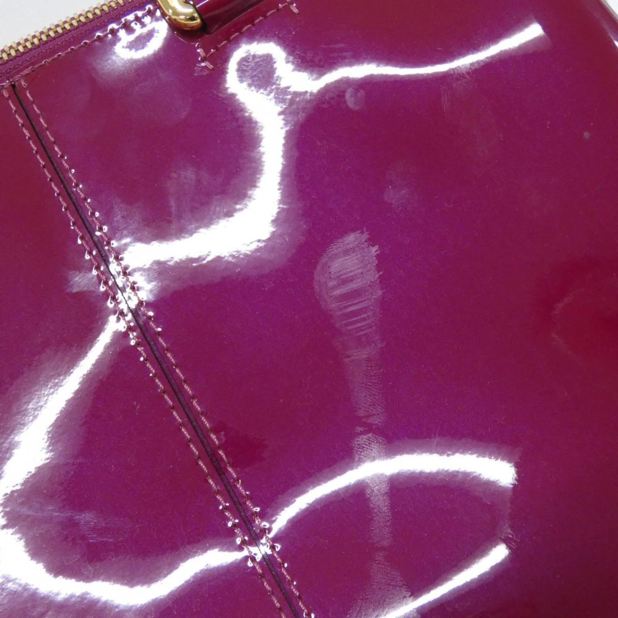 Louis Vuitton Magenta Pink Leather Handbag (Pre-Owned)