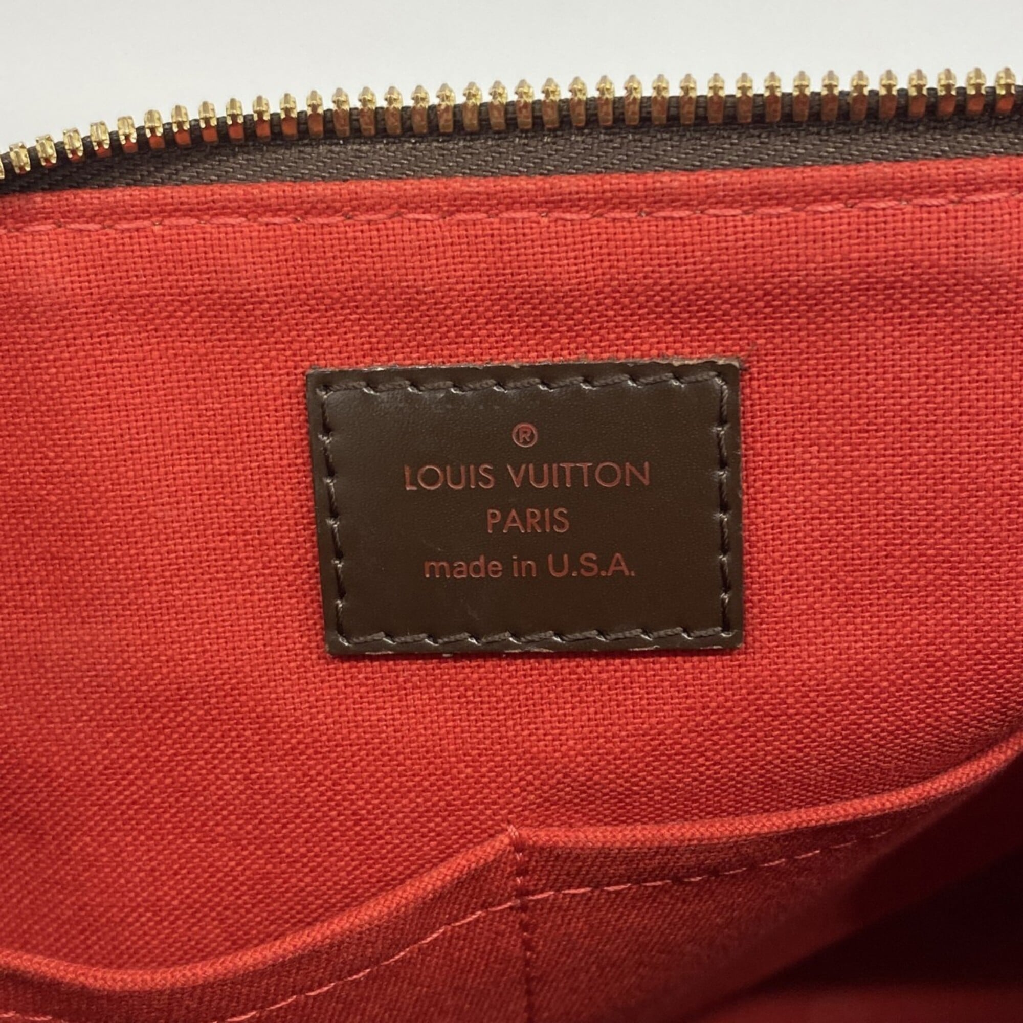 Louis Vuitton Ebene Handbag (Pre-Owned)