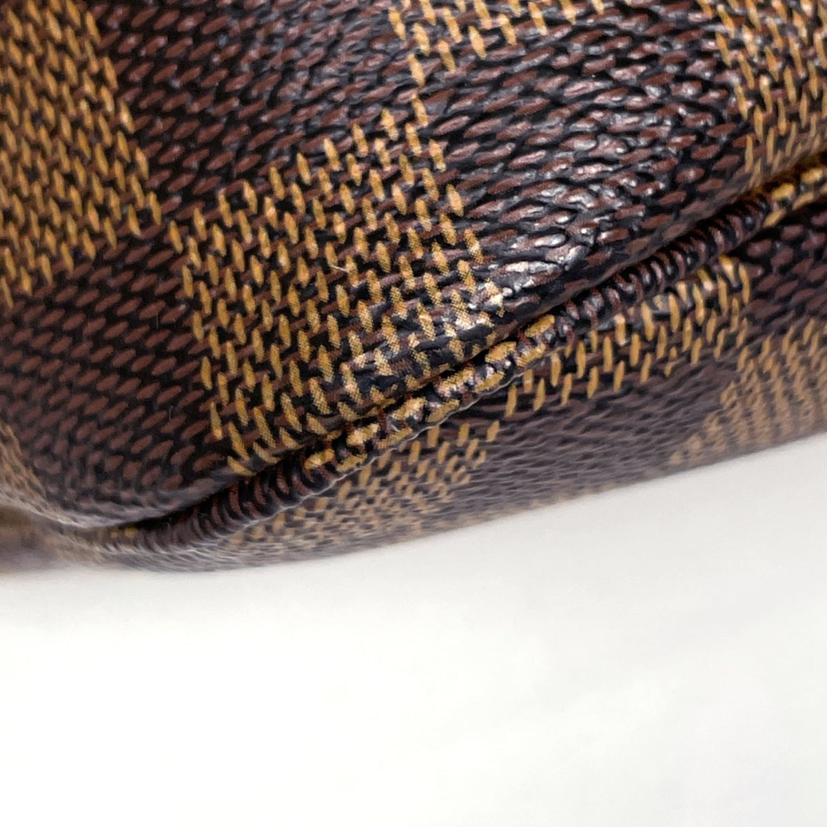 Louis Vuitton Brown Damier Canvas Handbag Tote Bag (Pre-Owned)