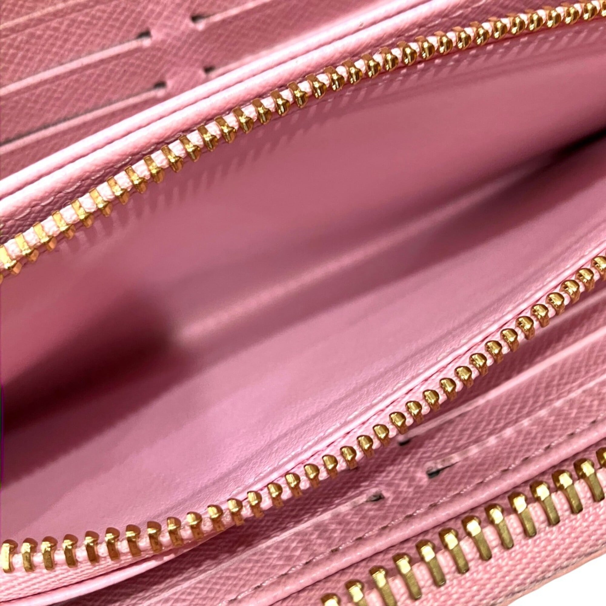 Louis Vuitton Rose Clair Pvc Long Wallet (Bi-Fold) (Pre-Owned)