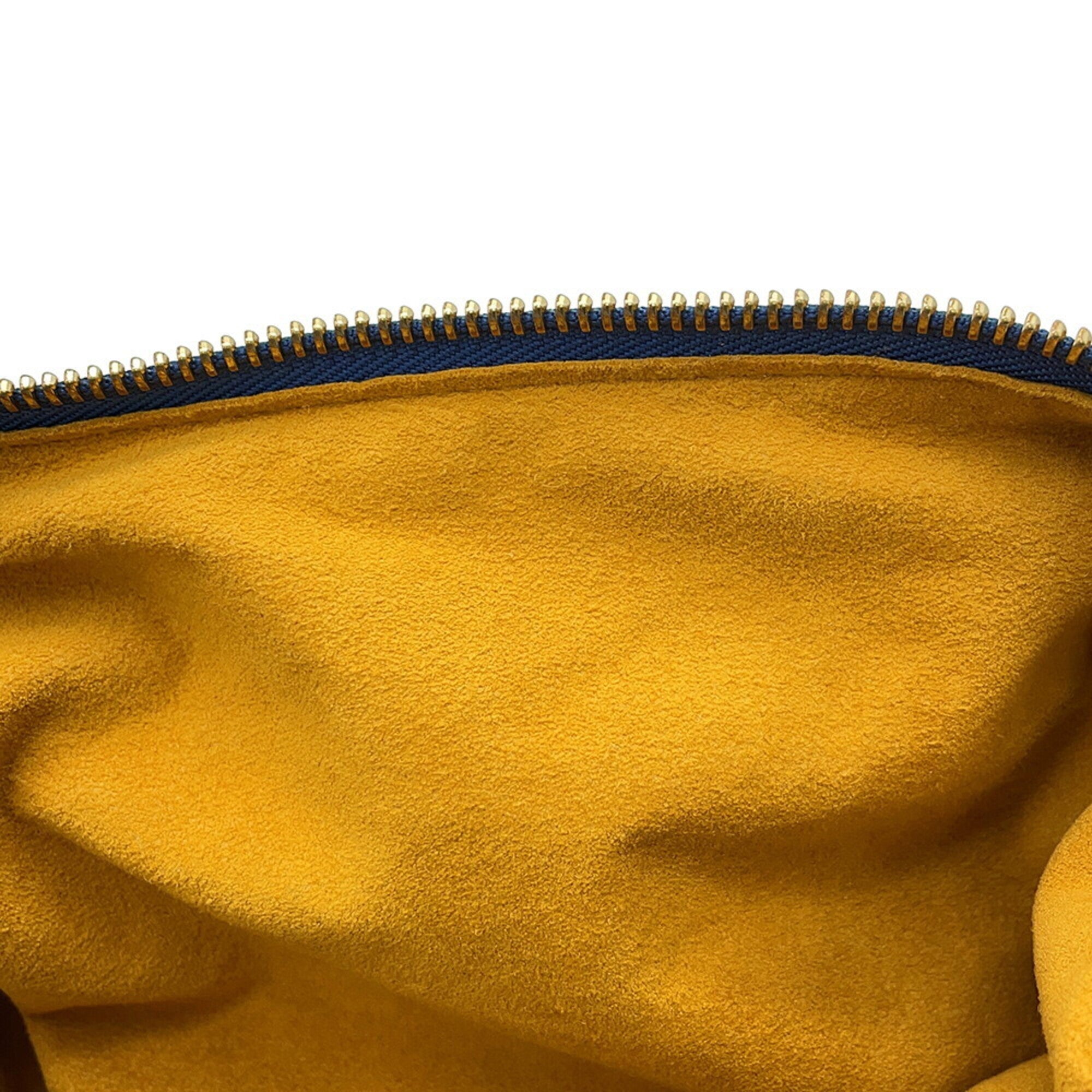 Louis Vuitton Monogram Denim Blue Yellow Monogram Denim Handbag Shoulder Bag (Pre-Owned)