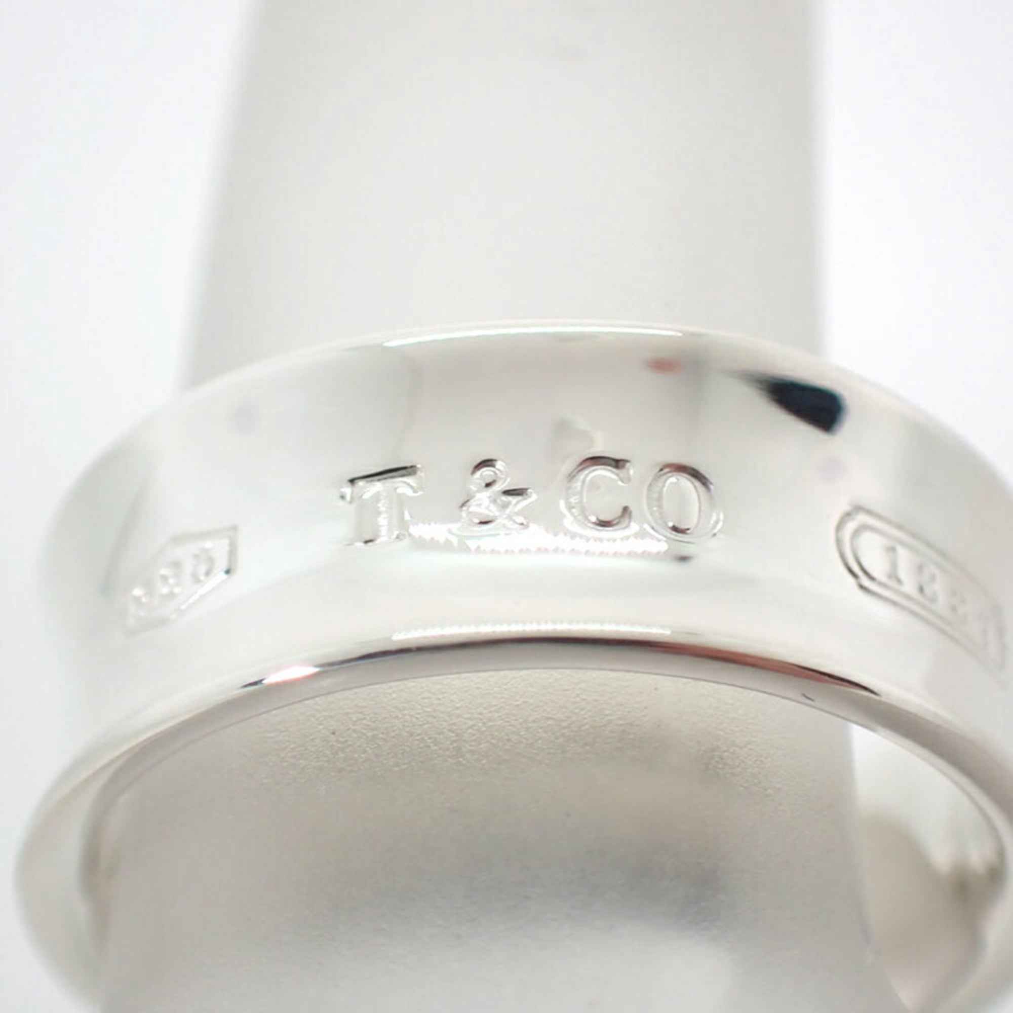 Tiffany Sterling Silver 925 Band Ring (Pre-Owned)