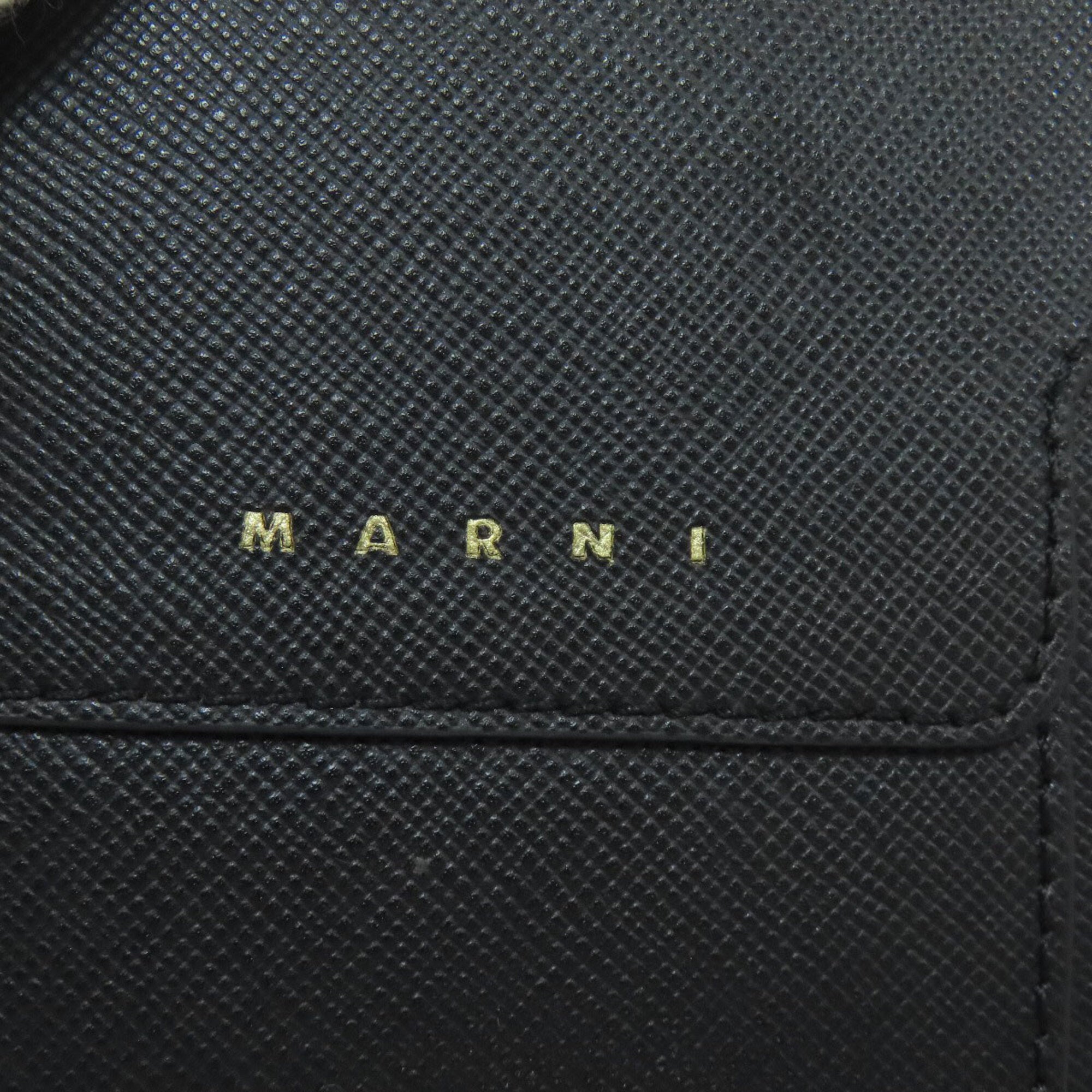 Marni Black Leather Wallet (Bi-Fold) (Pre-Owned)