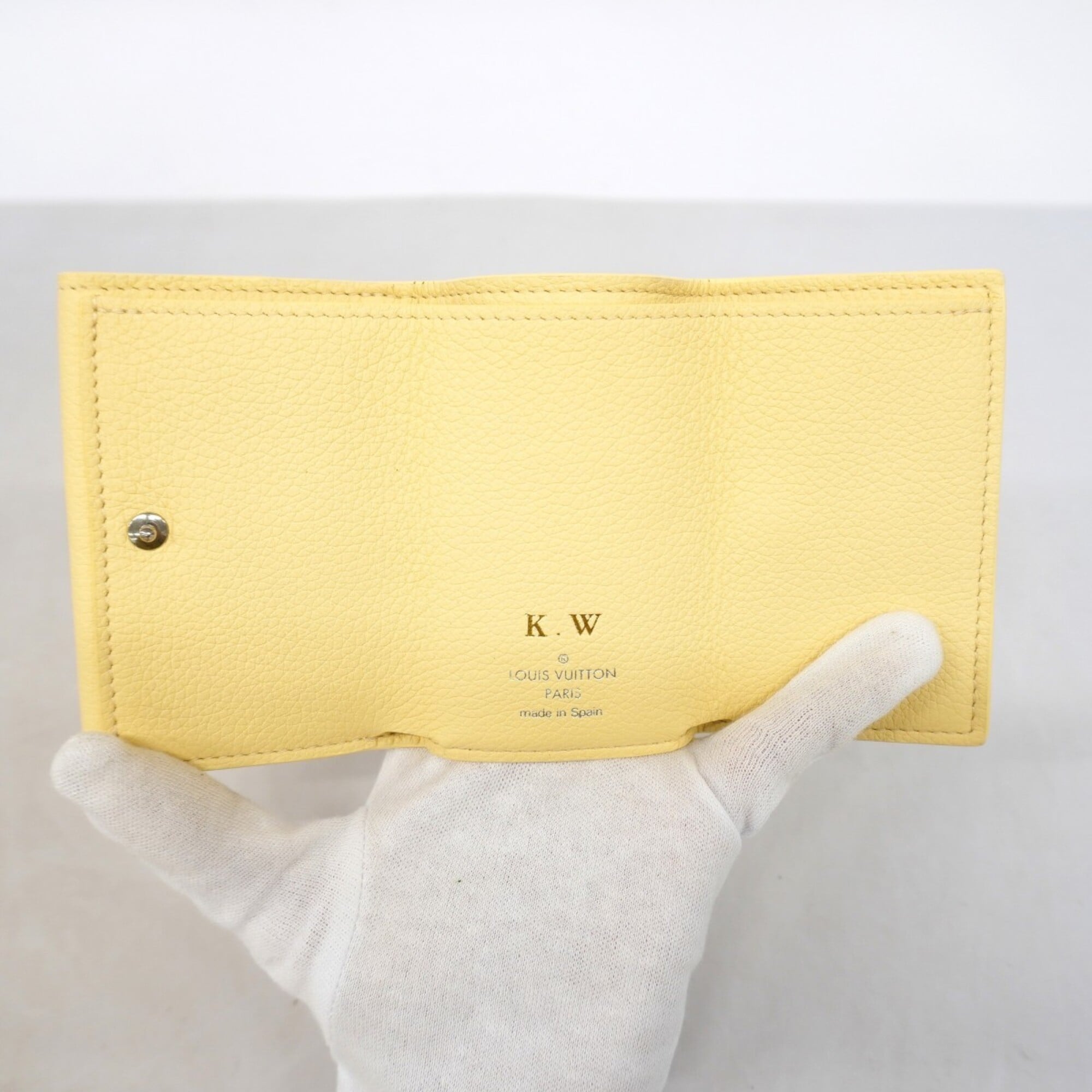 Louis Vuitton Yellow Wallet (Tri-Fold) (Pre-Owned)