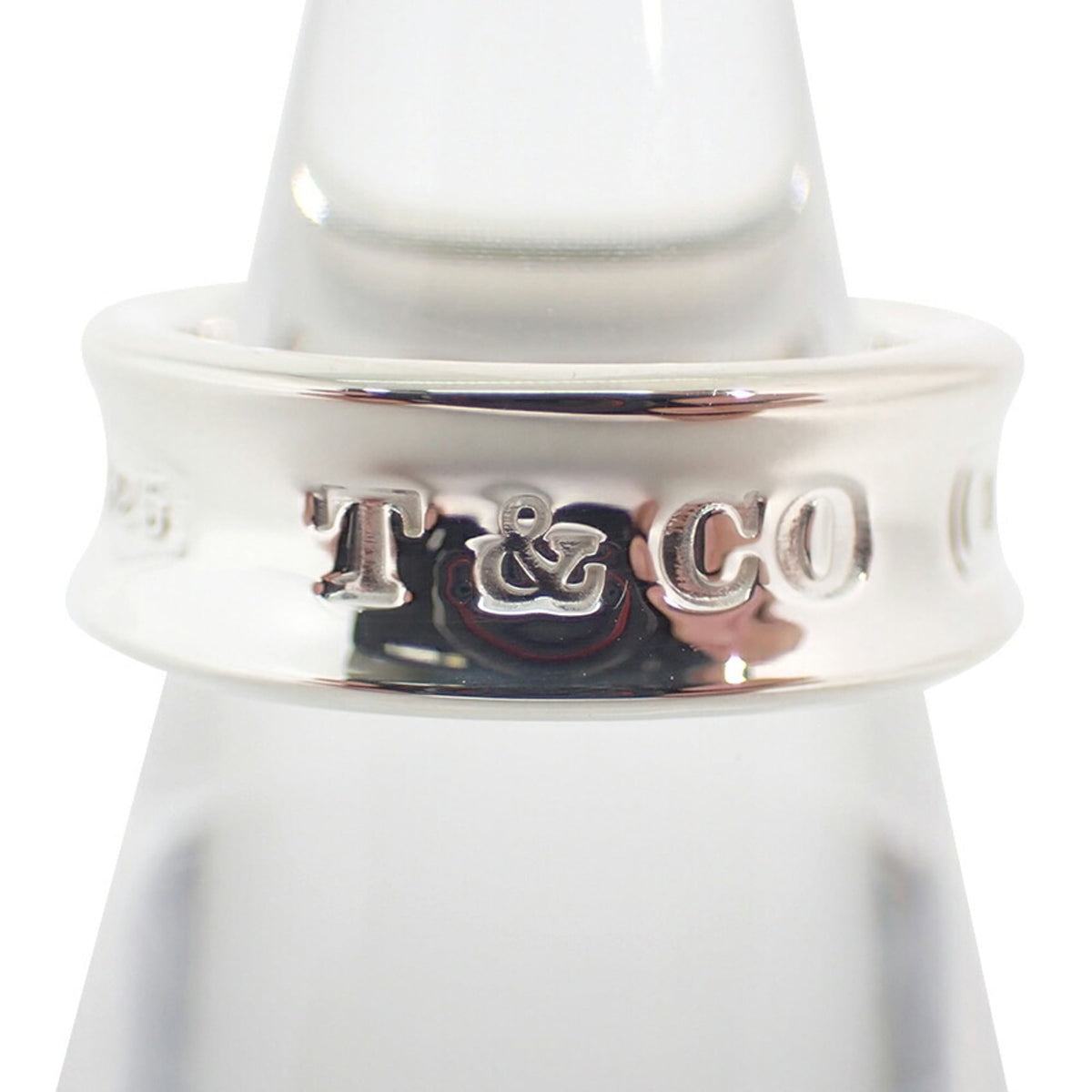 Tiffany Sterling Silver 925 Band Ring (Pre-Owned)