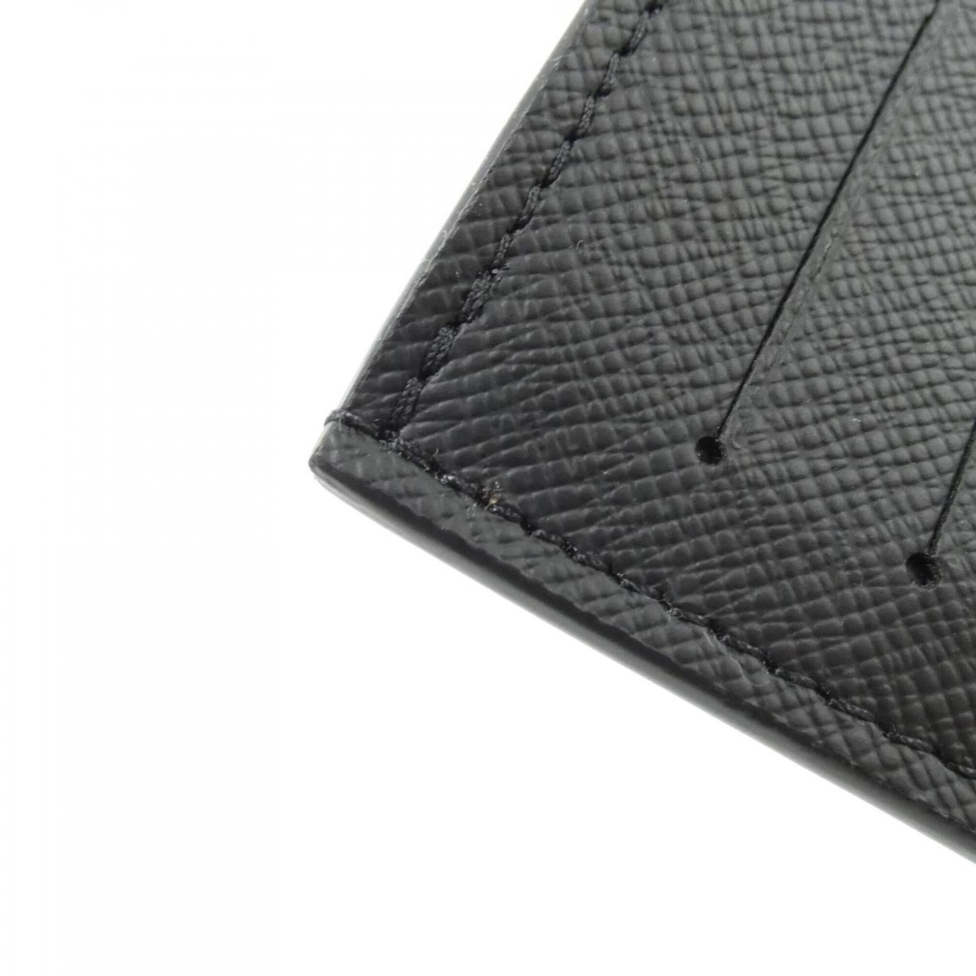 Louis Vuitton Black Monogram Eclipse Monogram Eclipse Coin Purse/Coin Case (Pre-Owned)
