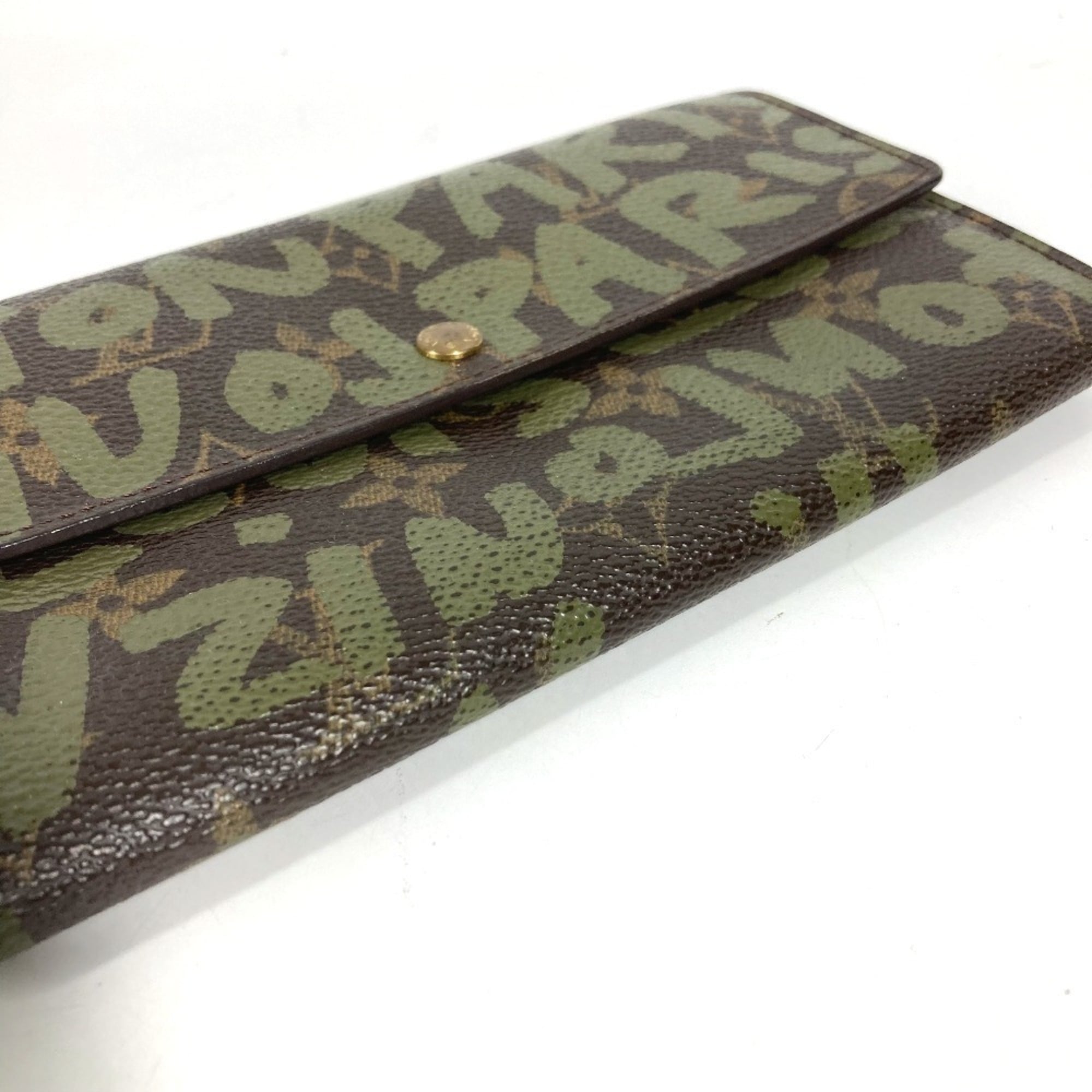 Louis Vuitton Brown Khaki Monogram Graffiti (Pre-Owned)