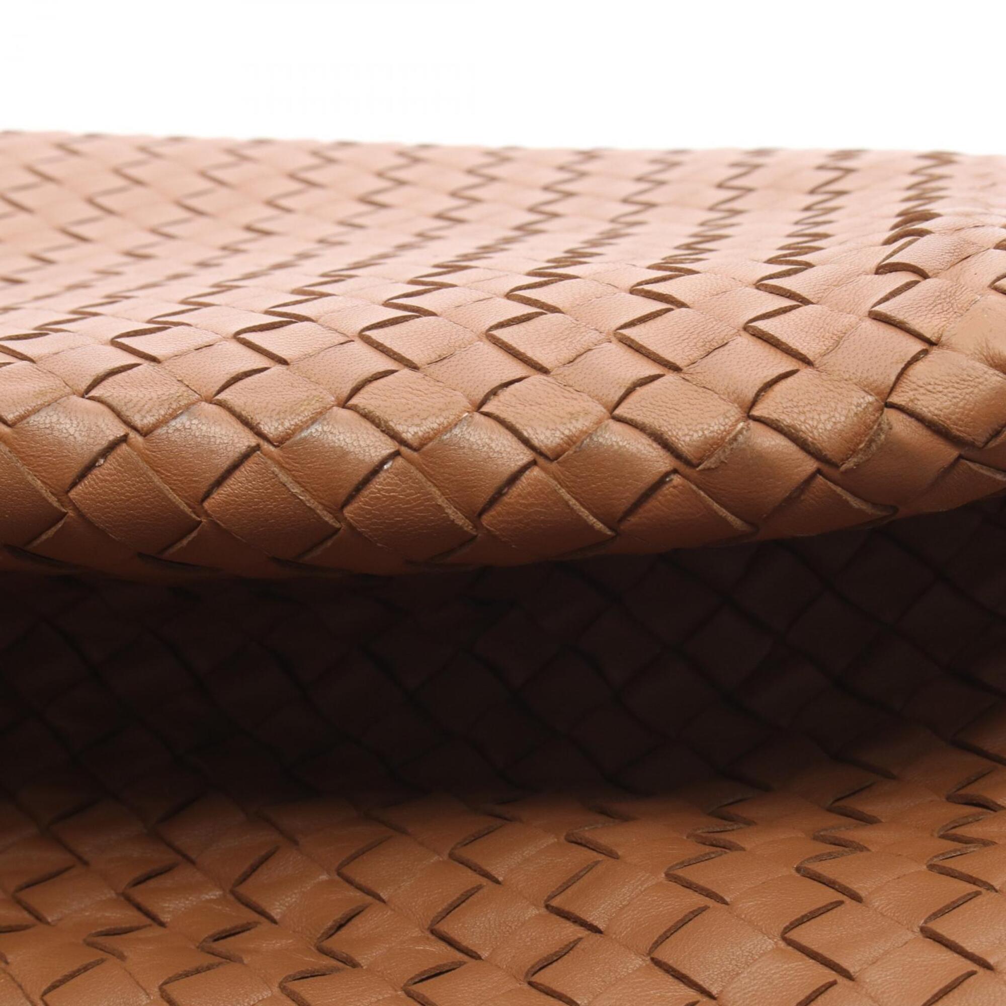 Bottega Veneta Brown Intrecciato Handbag Tote Bag (Pre-Owned)