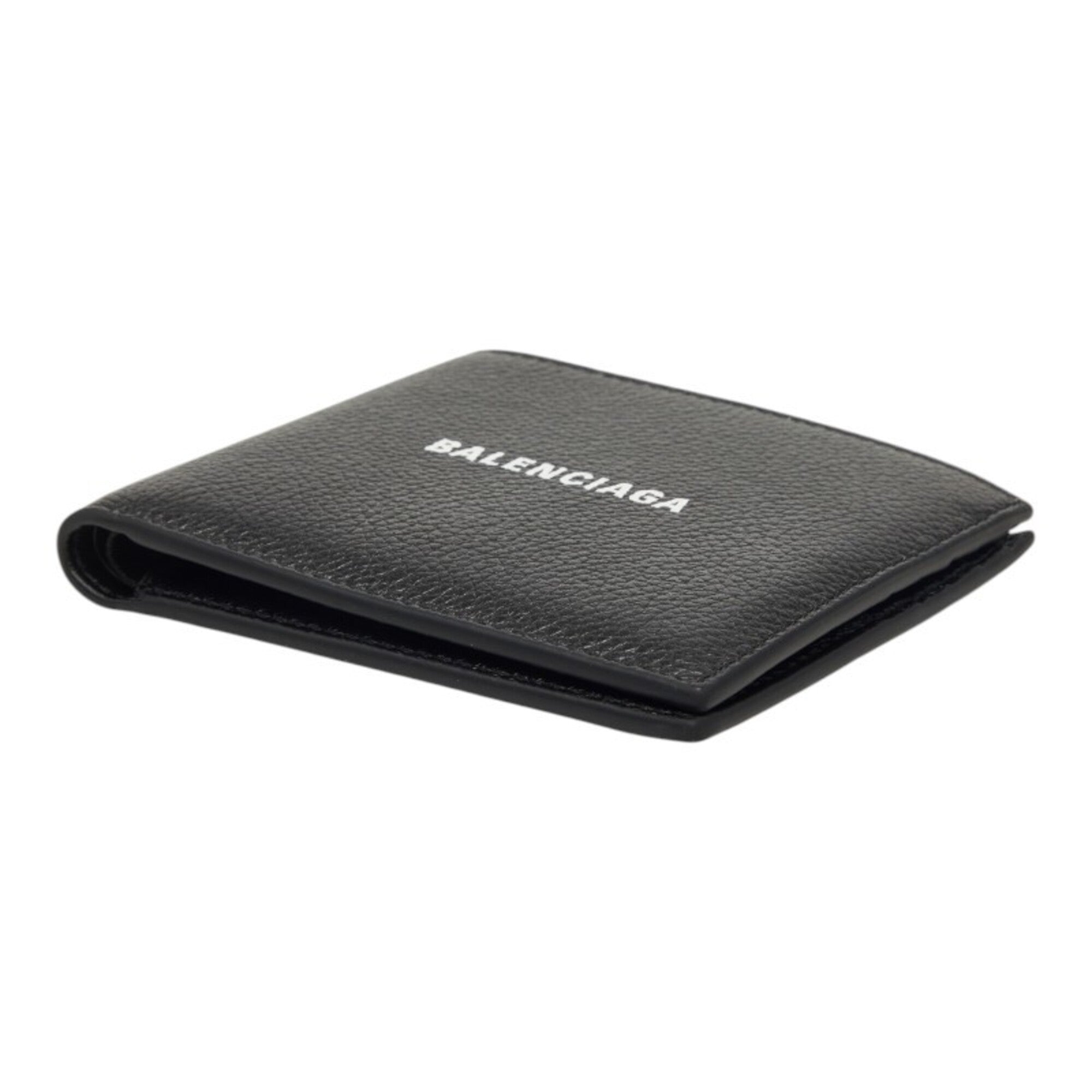Balenciaga Black Leather Wallet (Bi-Fold) (Pre-Owned)