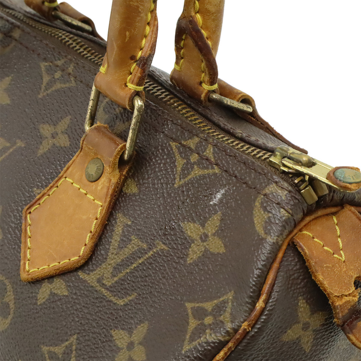 Louis Vuitton Brown Monogram Canvas Pvc Coated Canvas Handbag (Pre-Owned)