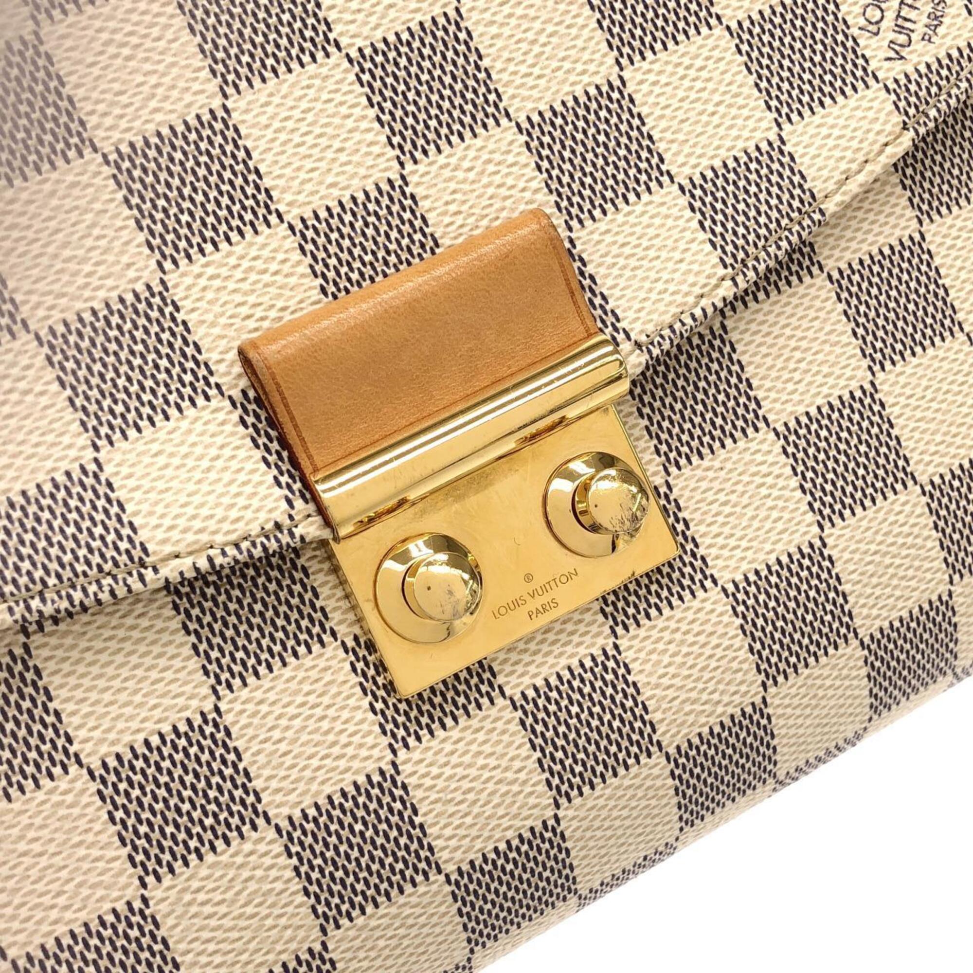 Louis Vuitton Azur Coated Canvas Handbag (Pre-Owned)