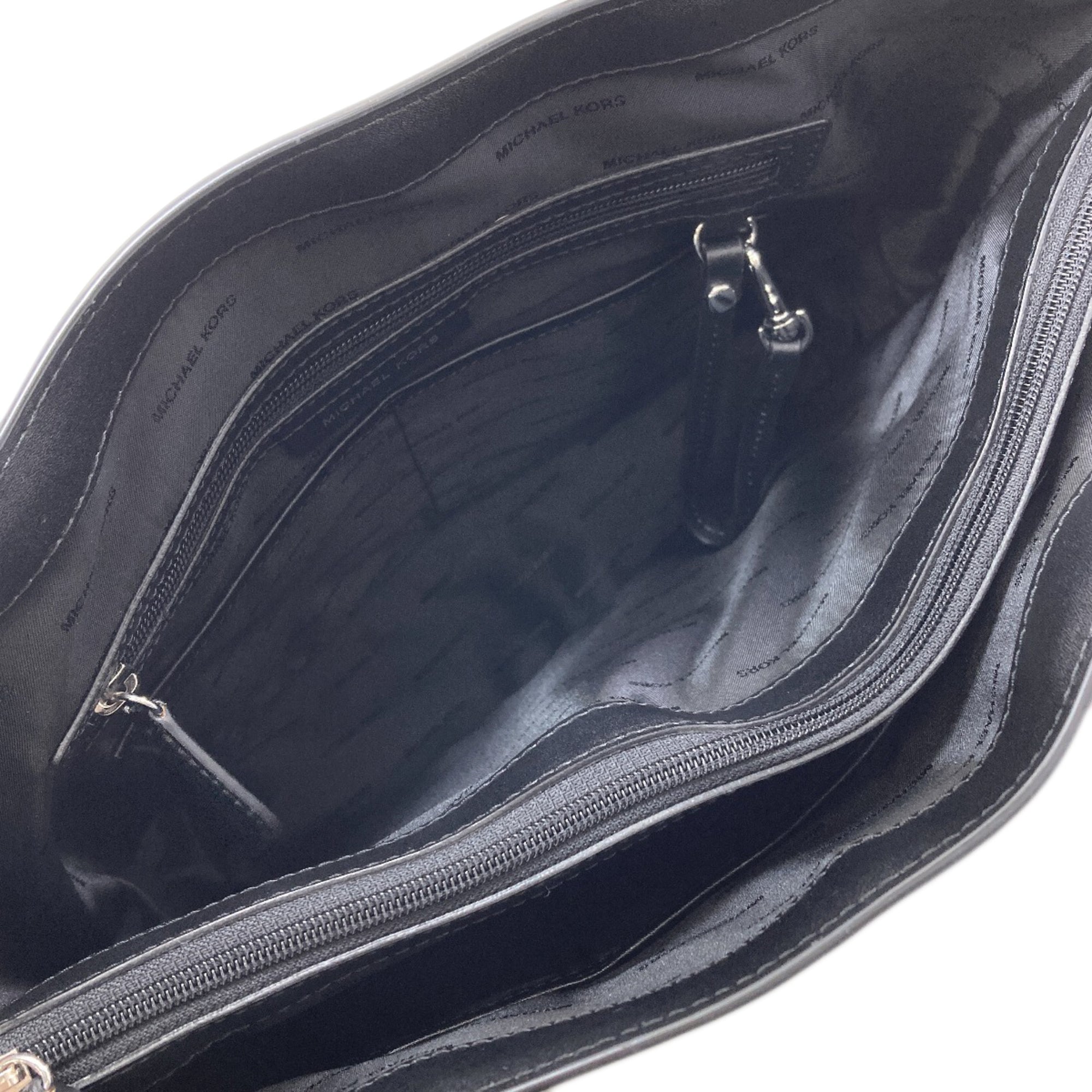 Michael Kors Black Pvc Tote Bag (Pre-Owned)