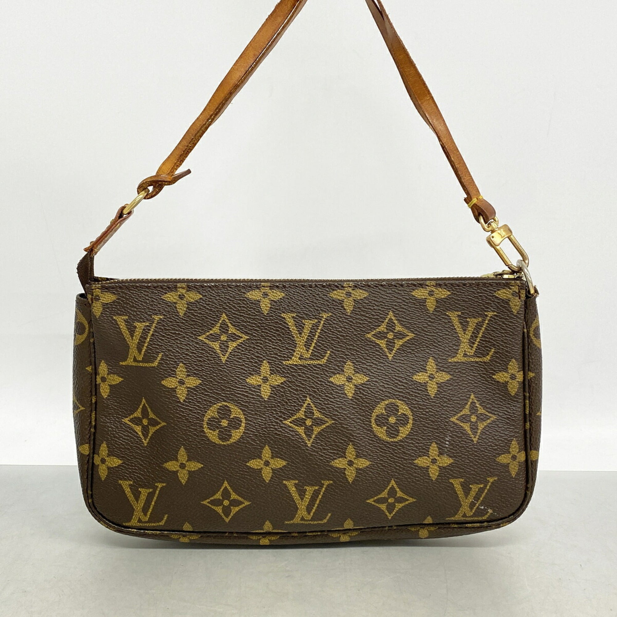 Louis Vuitton Brown Pouch (Pre-Owned)