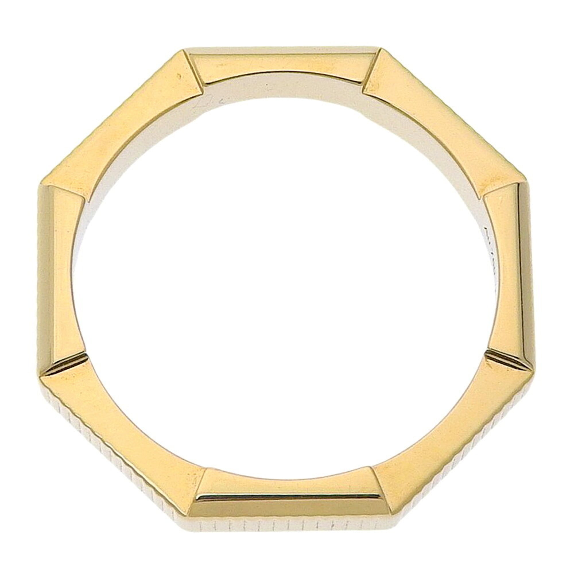 Gucci Pink Gold Pink Gold (18K) Band Ring (Pre-Owned)