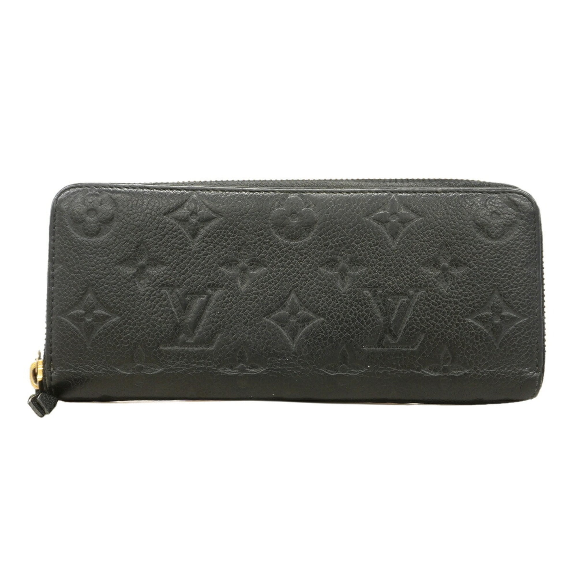 Louis Vuitton Noir Long Wallet (Bi-Fold) (Pre-Owned)