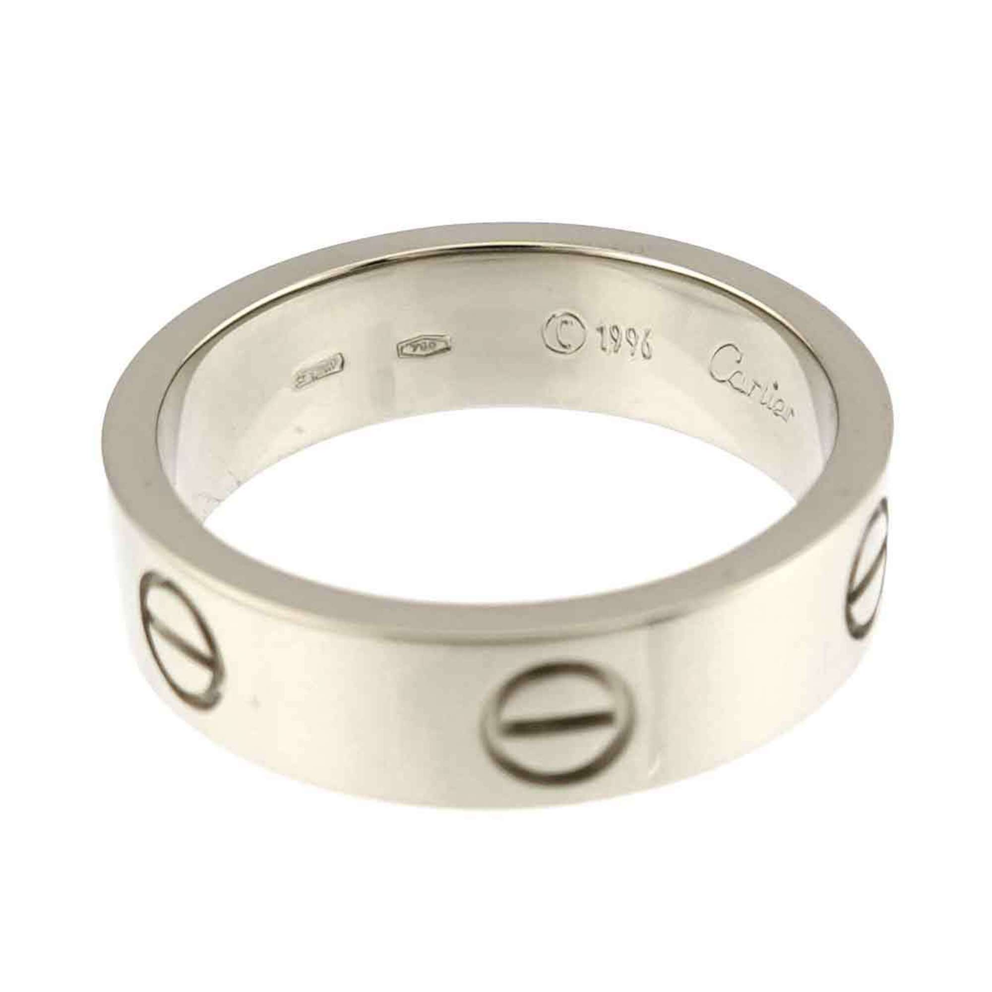 Cartier White Gold (18K) Band Ring (Pre-Owned)