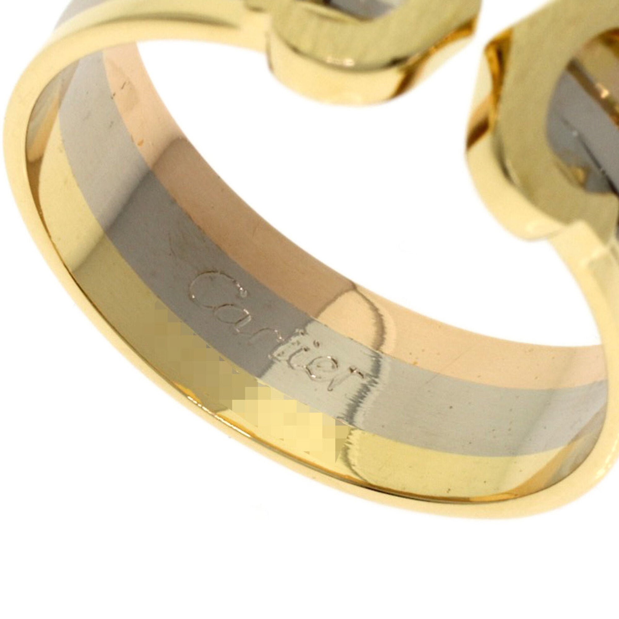 Cartier Yellow Gold (18K) Pink Gold (18K) White Gold (18K) Band Ring (Pre-Owned)