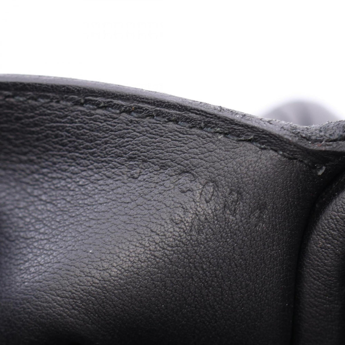 Hermes Black Taurillon Clemence Leather Handbag Shoulder Bag (Pre-Owned)