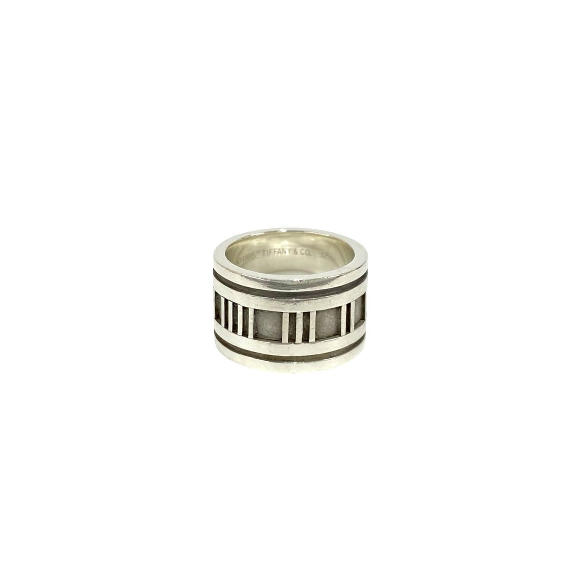 Tiffany Silver Silver 925 Band Ring (Pre-Owned)