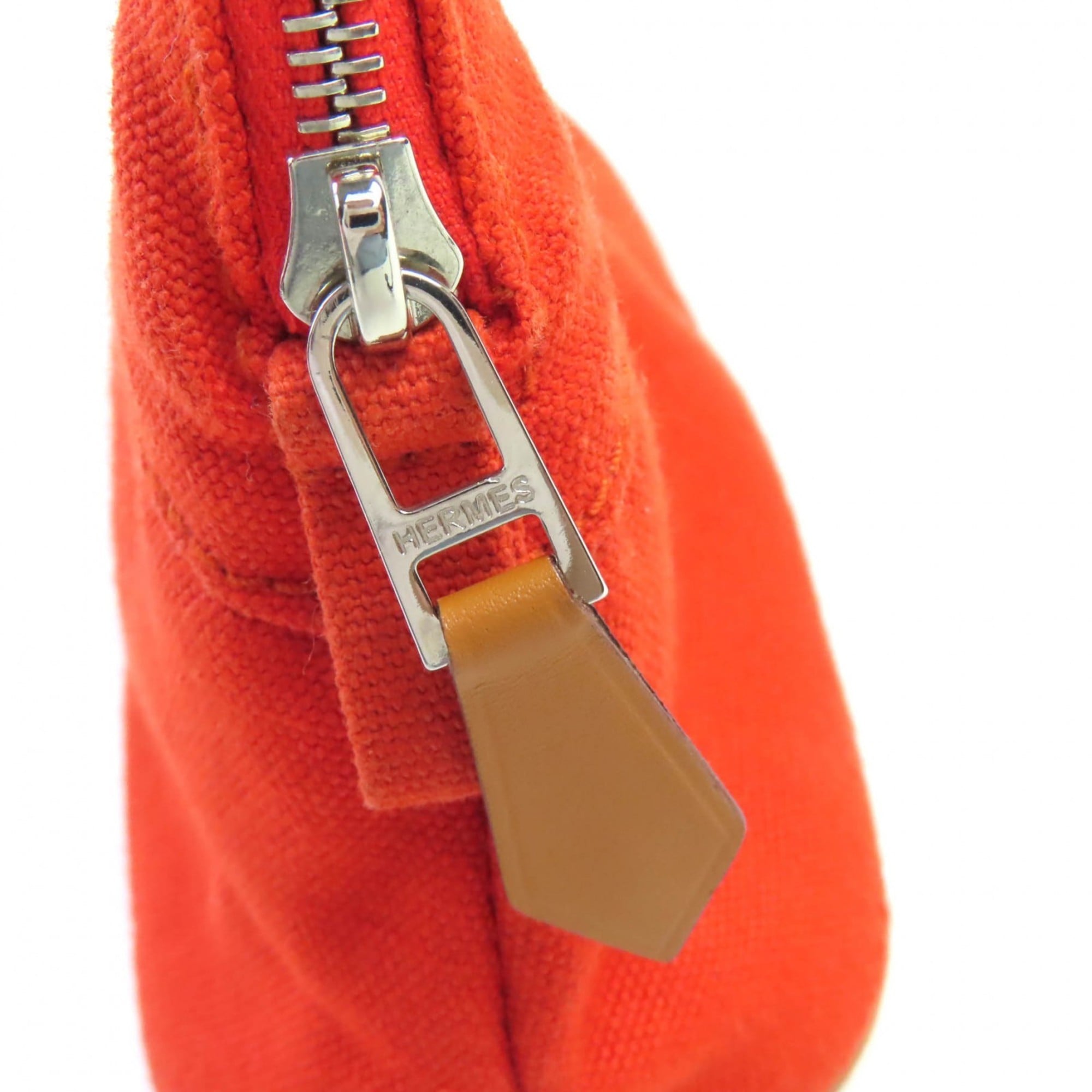 Hermes Orange Cotton 100% Pouch (Pre-Owned)