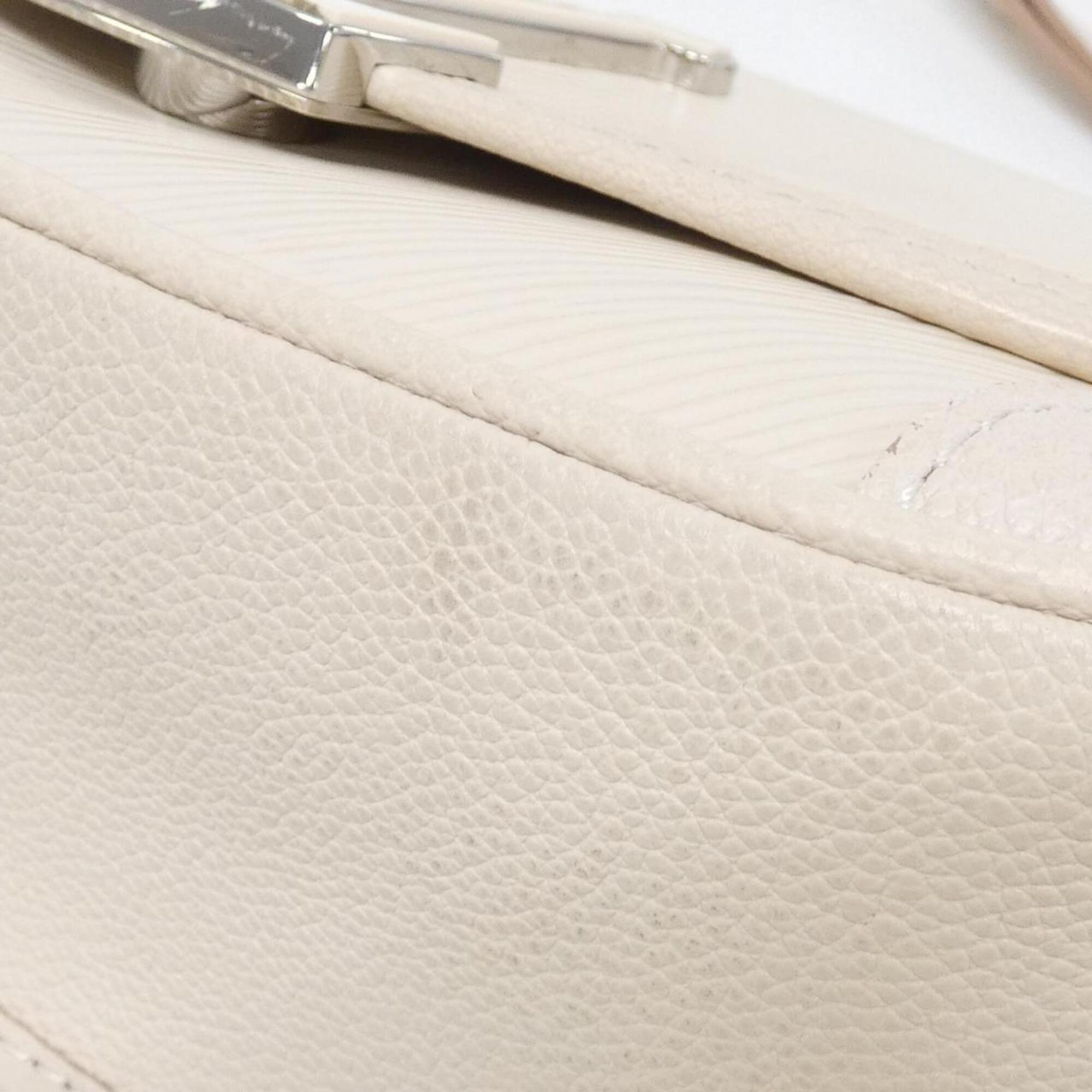 Louis Vuitton Beige Leather Shoulder Bag (Pre-Owned)