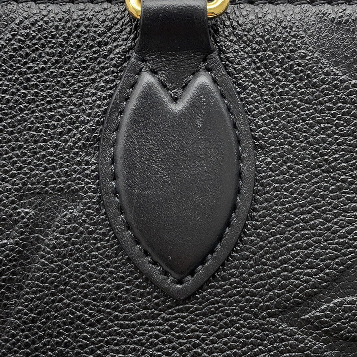 Louis Vuitton Black Monogram Noir Monogram Empreinte Handbag (Pre-Owned)