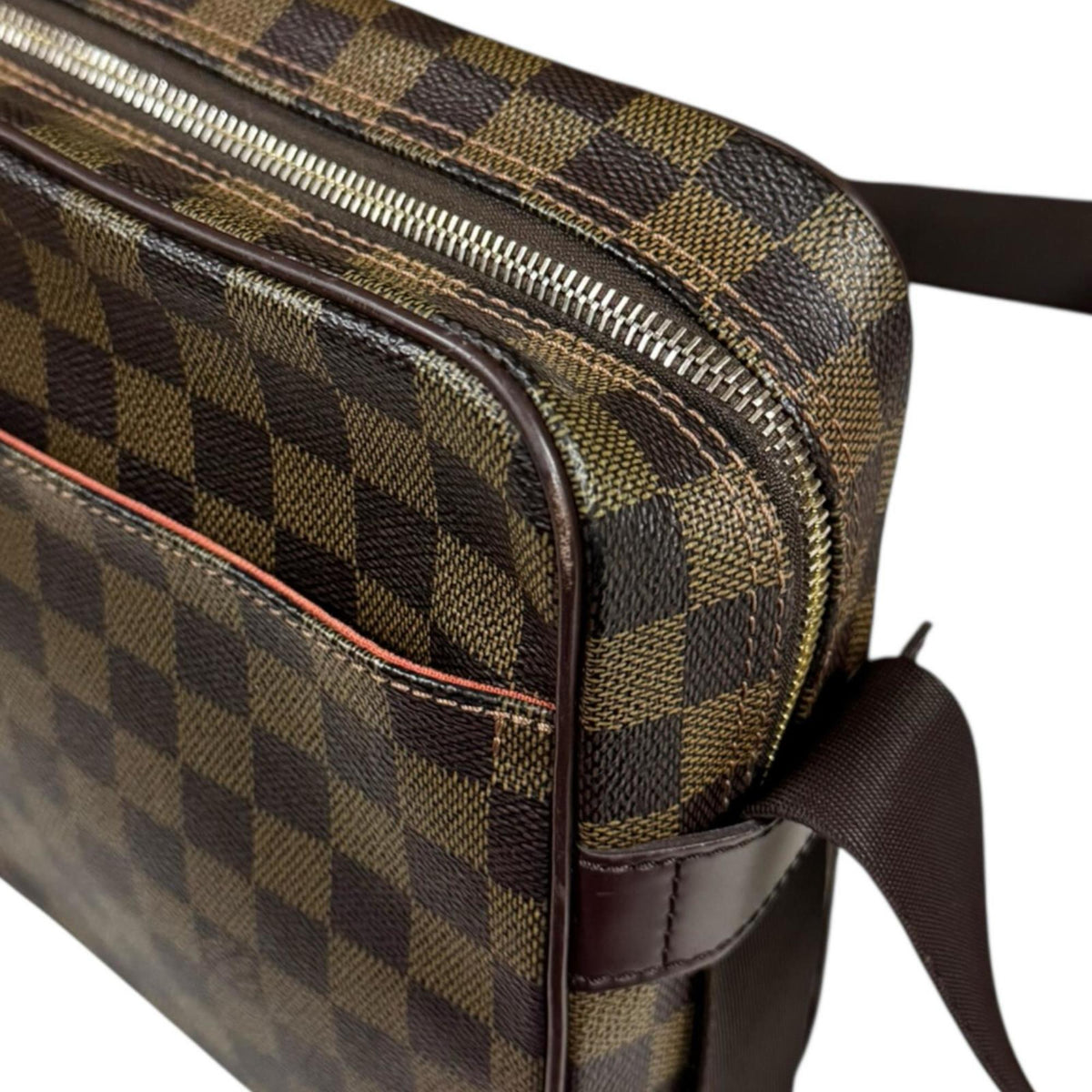 Louis Vuitton Brown Damier Canvas Shoulder Bag (Pre-Owned)