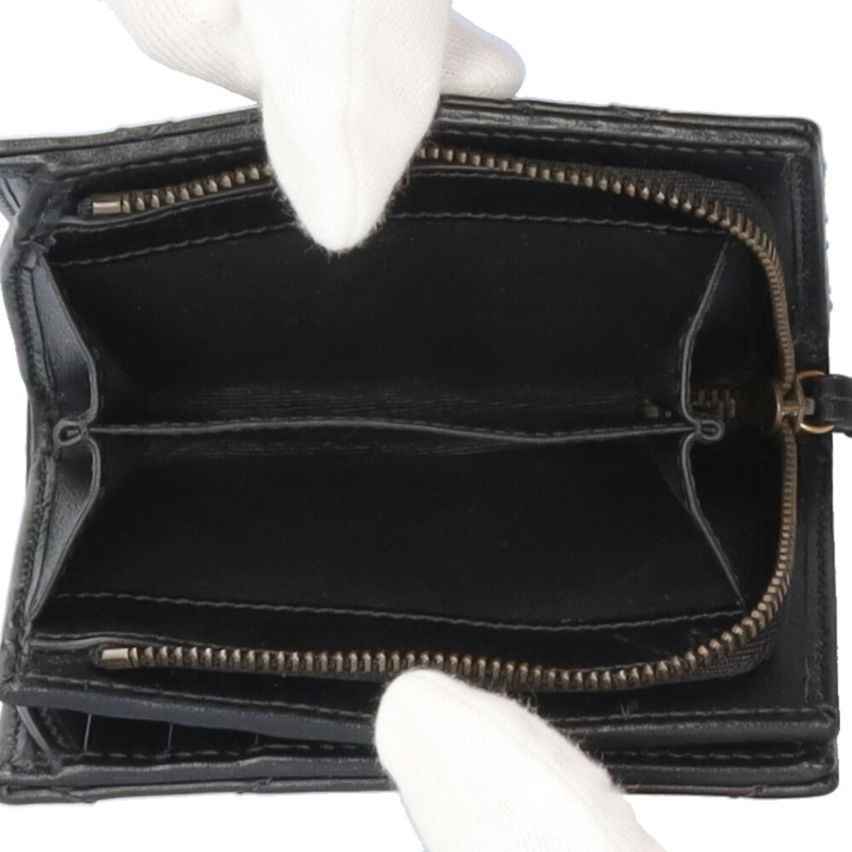 Gucci Black Leather Wallet (Bi-Fold) (Pre-Owned)