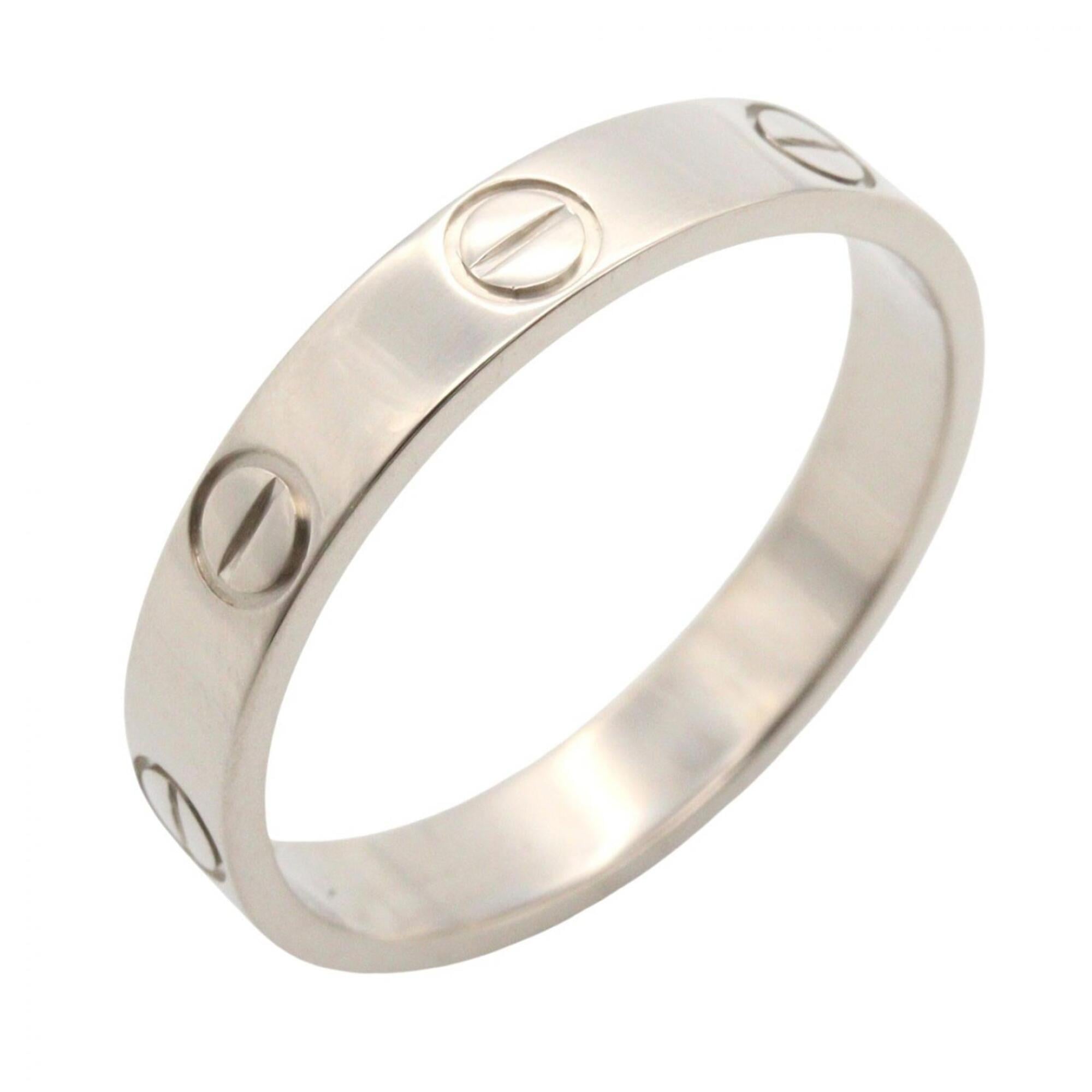 Cartier White Gold White Gold (18K) Band Ring (Pre-Owned)