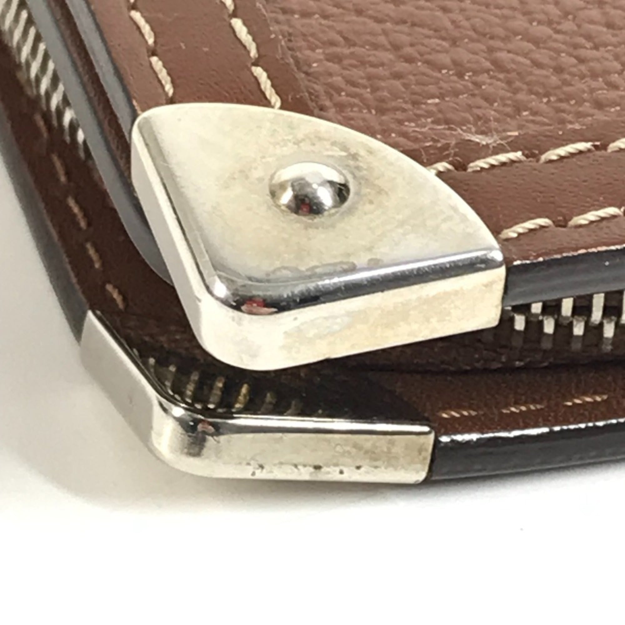 Louis Vuitton Suhali Brown Suhali Leather Wallet (Bi-Fold) (Pre-Owned)