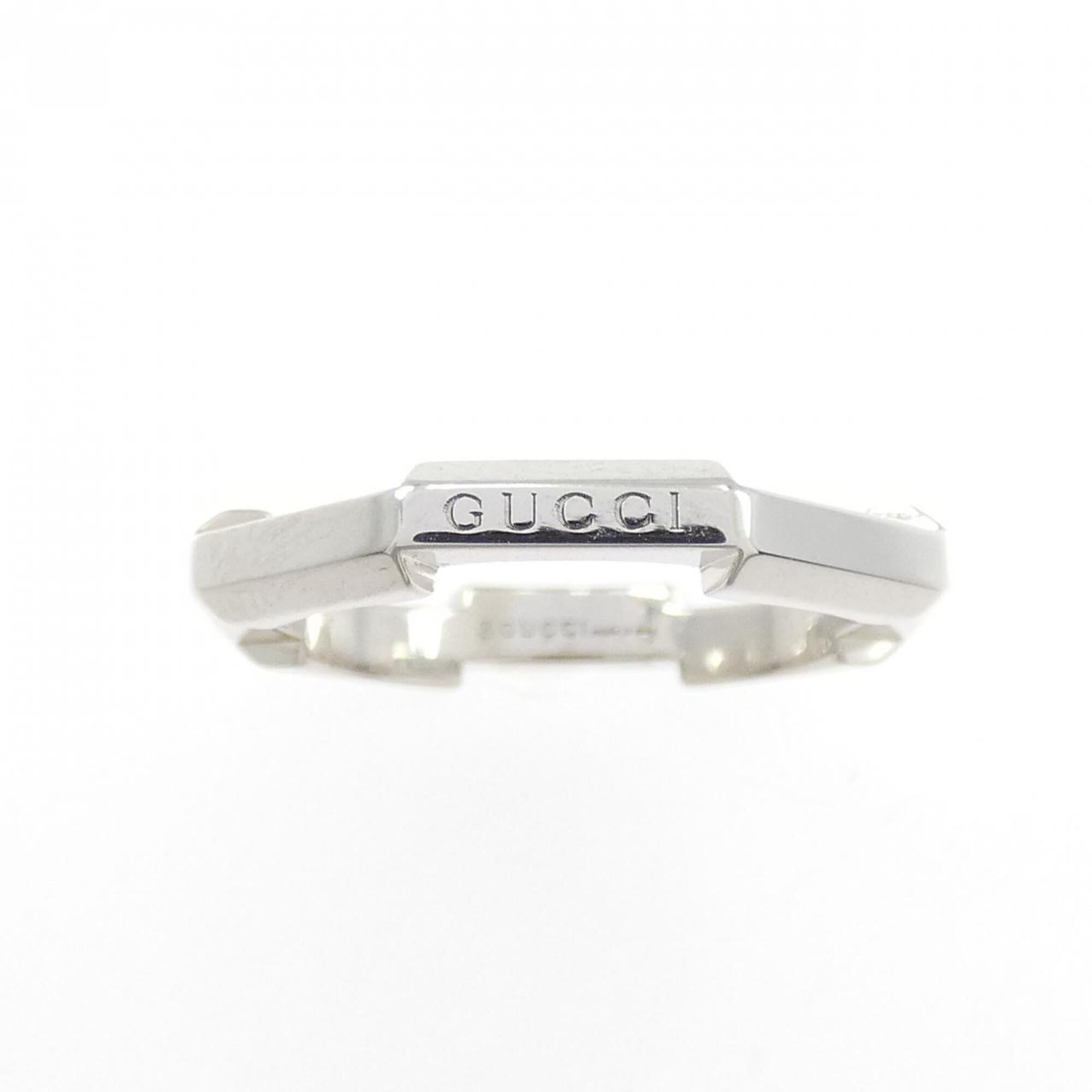Gucci White Gold (18K) Band Ring (Pre-Owned)