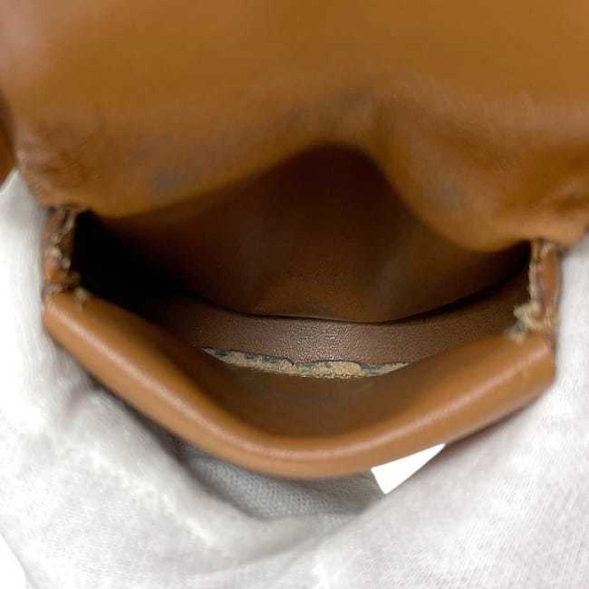 Celine Brown Pvc Leather Coin Purse/Coin Case (Pre-Owned)