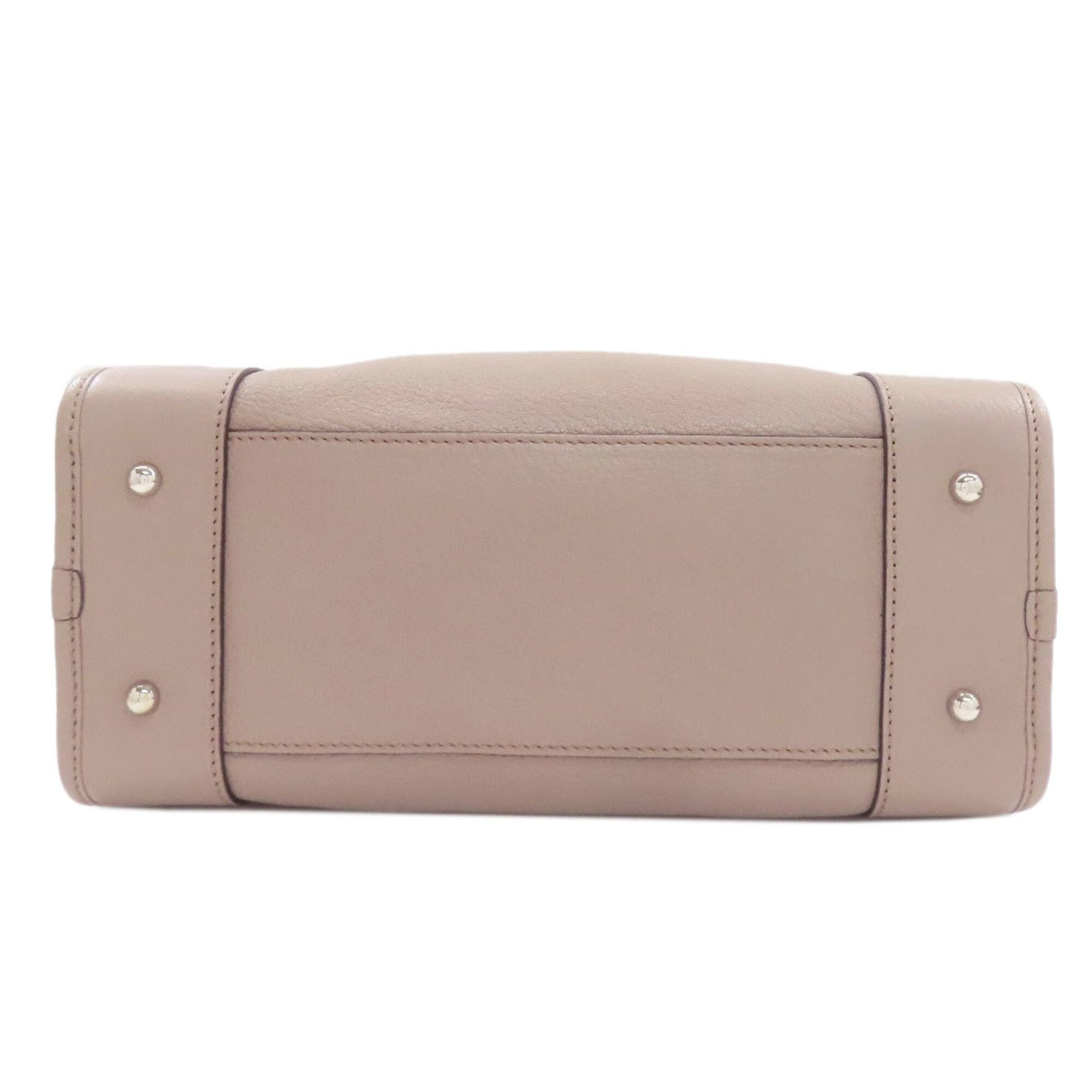 Loewe Grayish Leather Handbag (Pre-Owned)