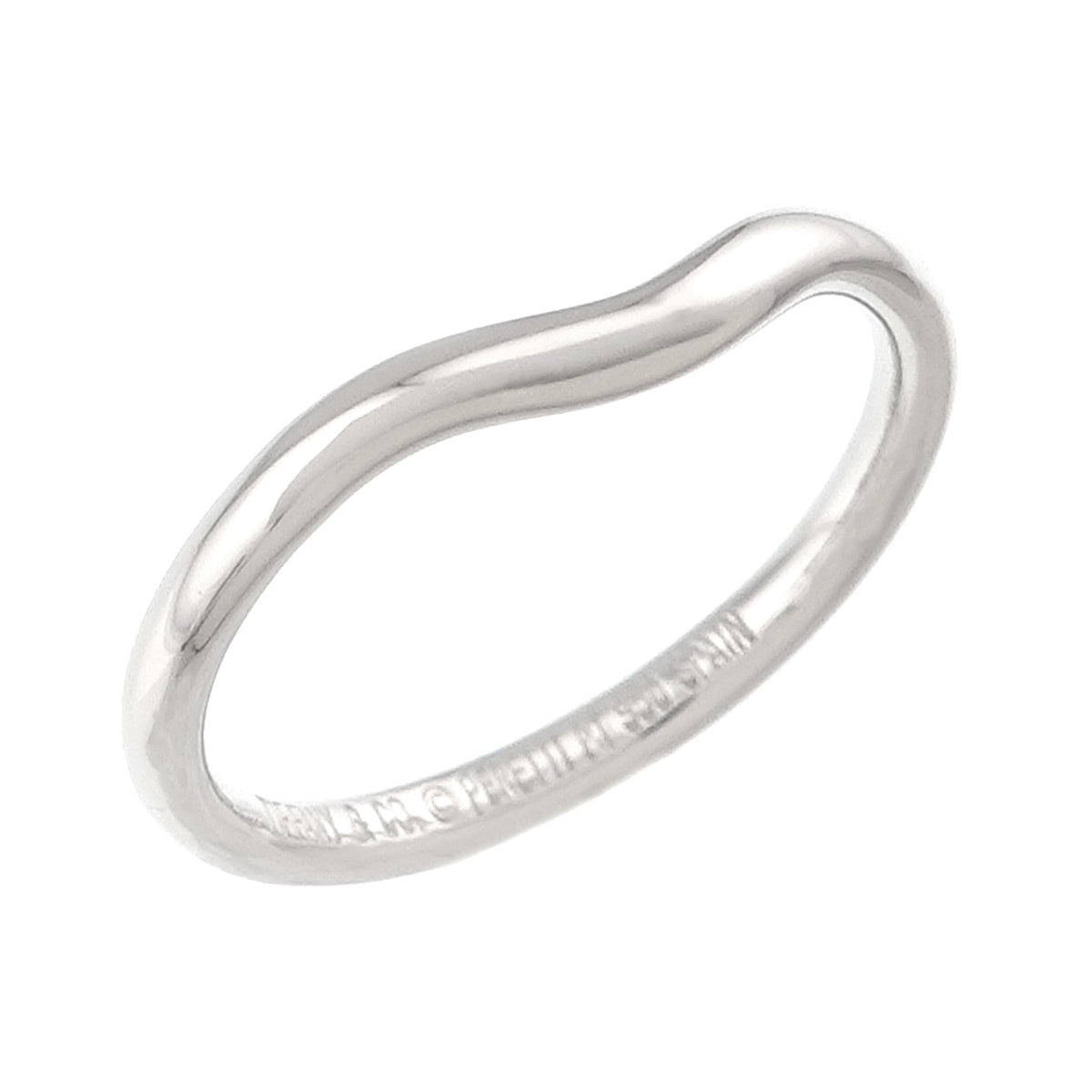 Tiffany Platinum 950 Band Ring (Pre-Owned)