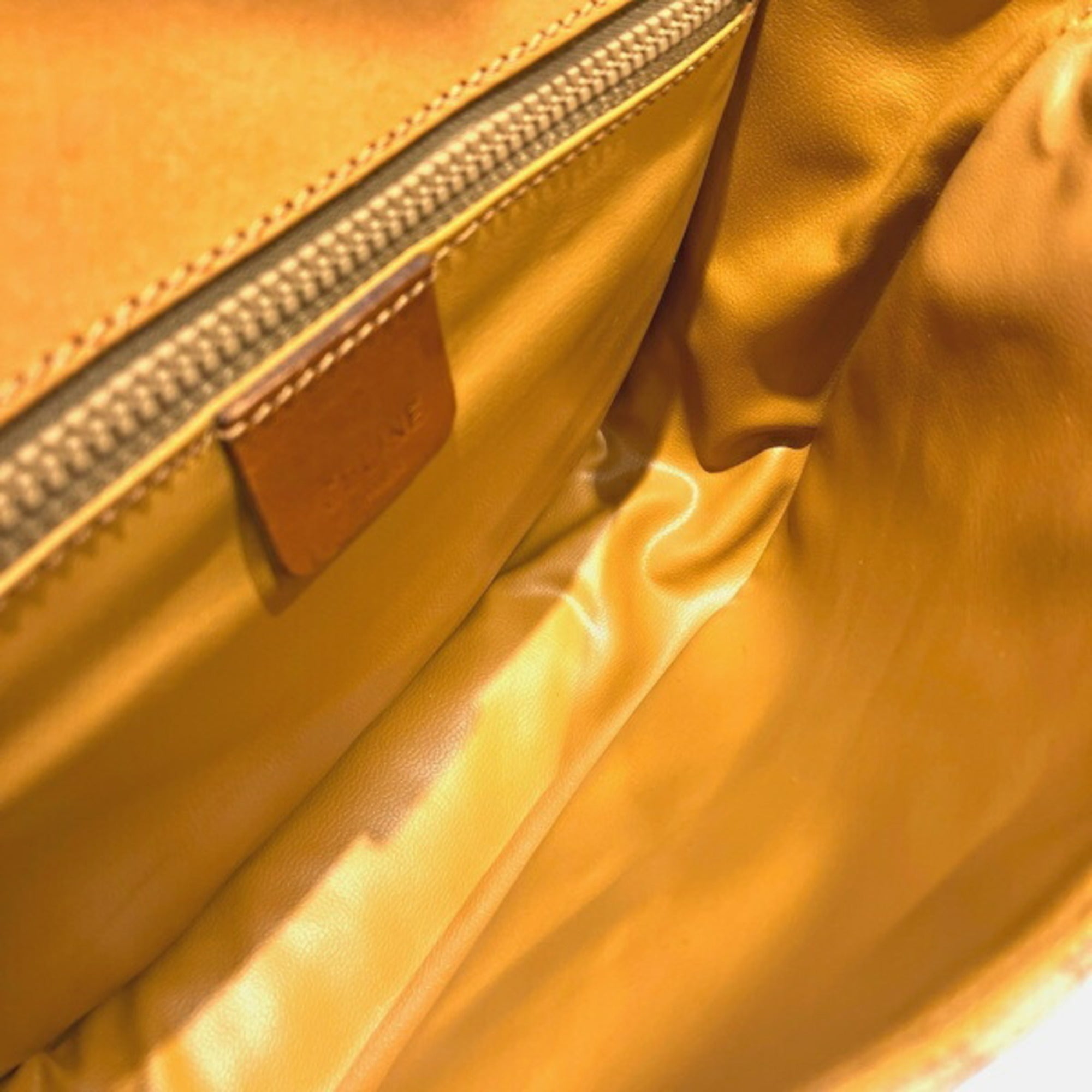 Celine Brown Pvc Leather Shoulder Bag (Pre-Owned)