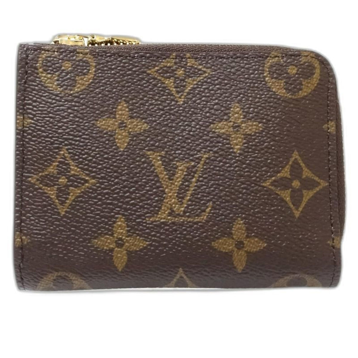 Louis Vuitton Brown Canvas Coin Purse/Coin Case (Pre-Owned)
