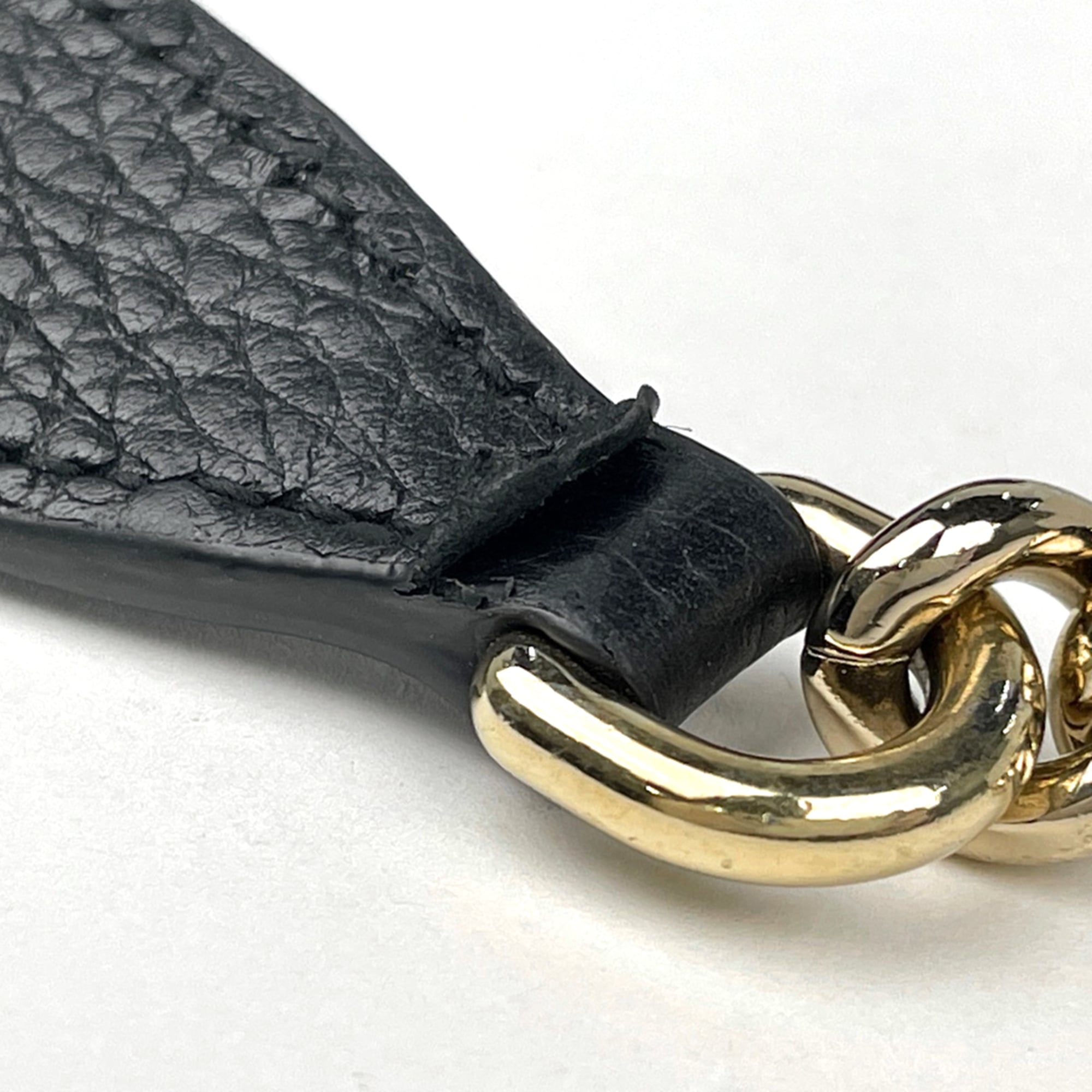 Gucci Black Leather Shoulder Bag (Pre-Owned)